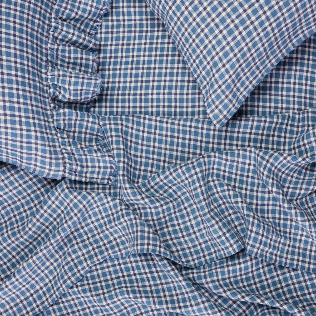 Cefalù Check Flat Sheet