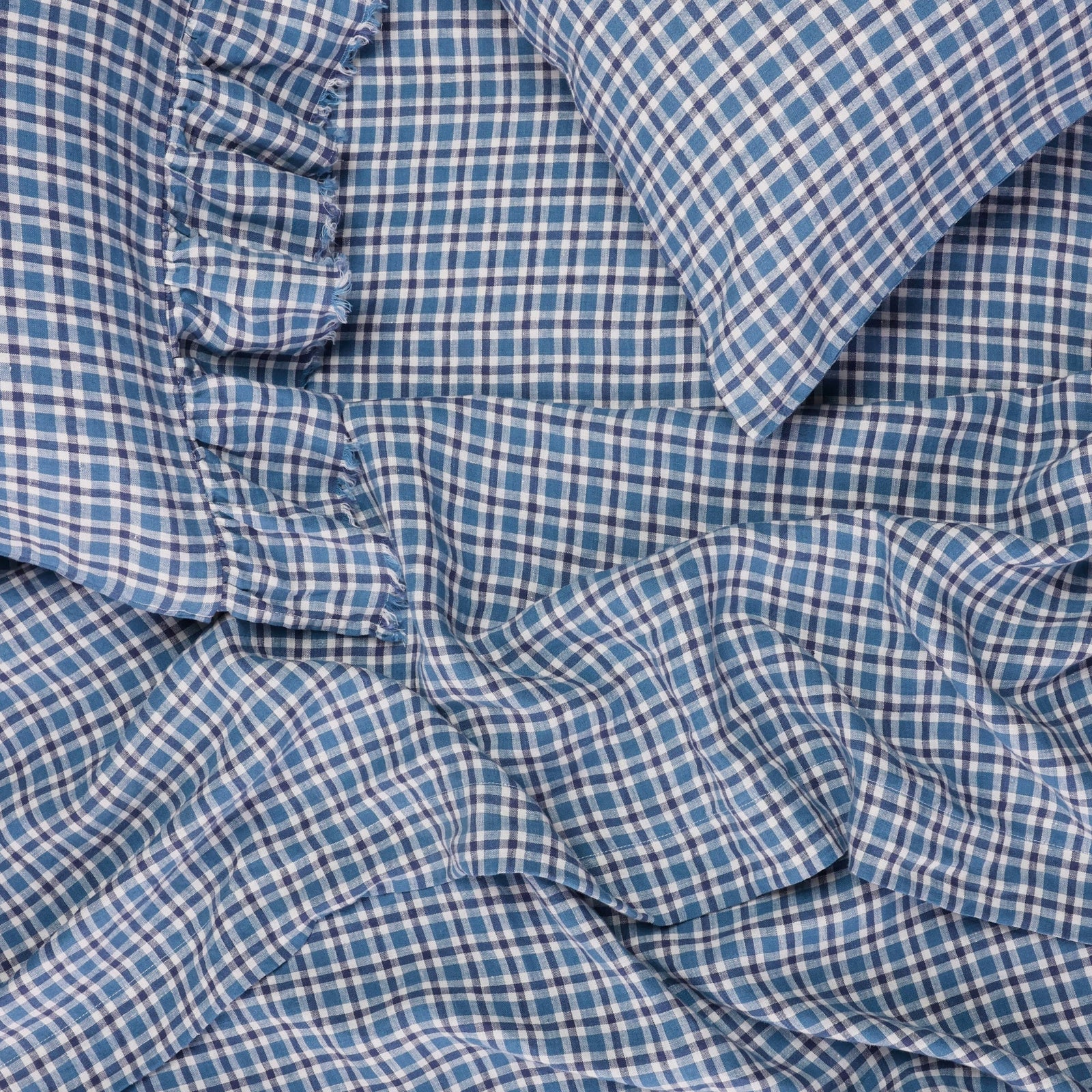 Cefalù Check Flat Sheet