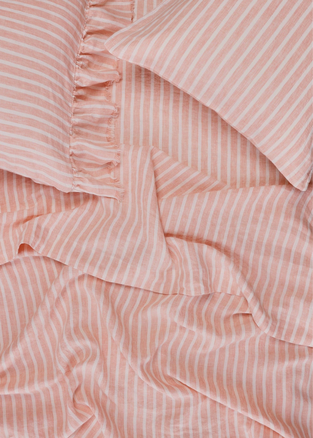 Pesca Stripe Flat Sheet