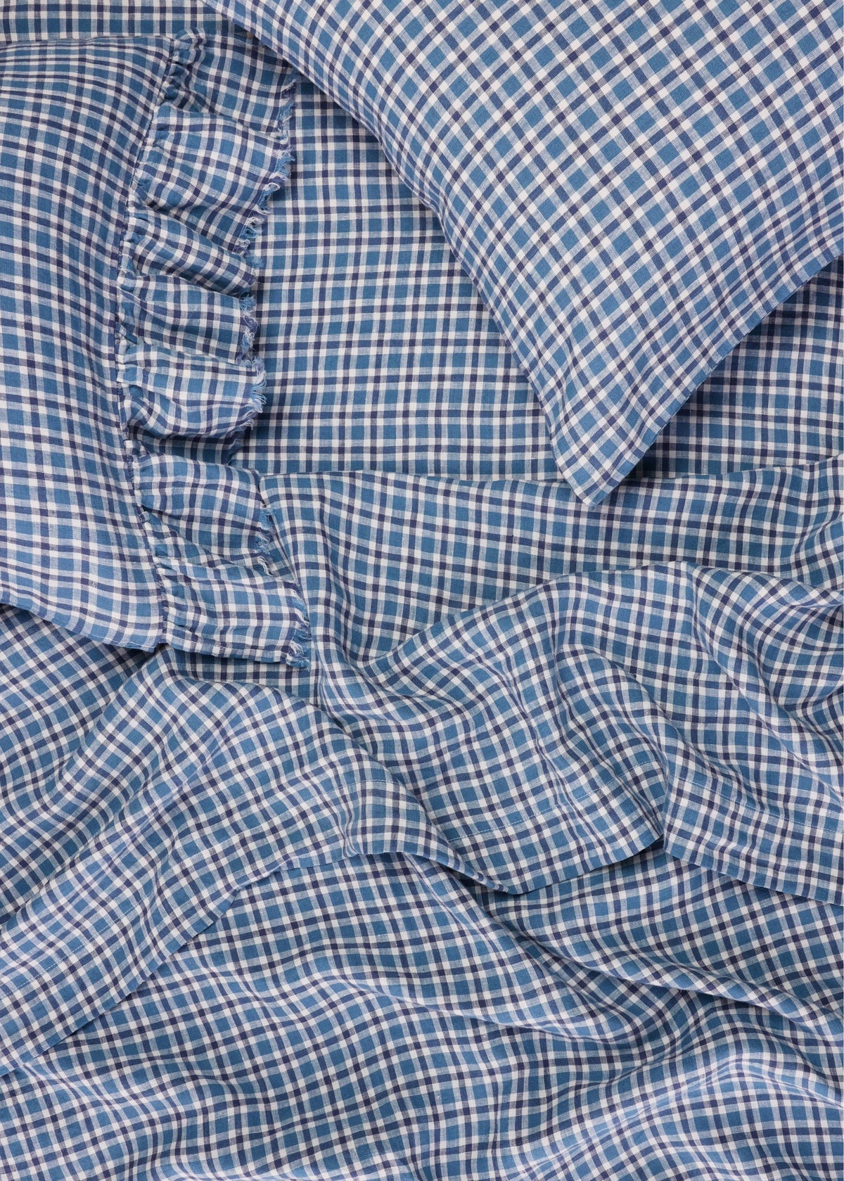 Cefalù Check Flat Sheet