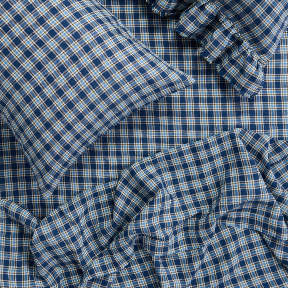 NEW - Addis Check Flat Sheet