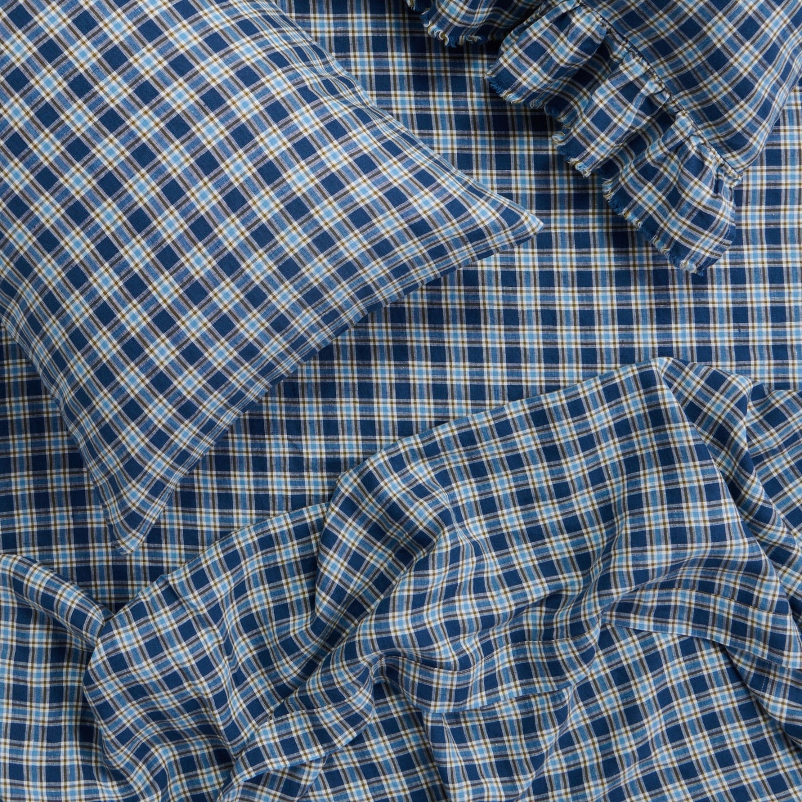 NEW - Addis Check Flat Sheet