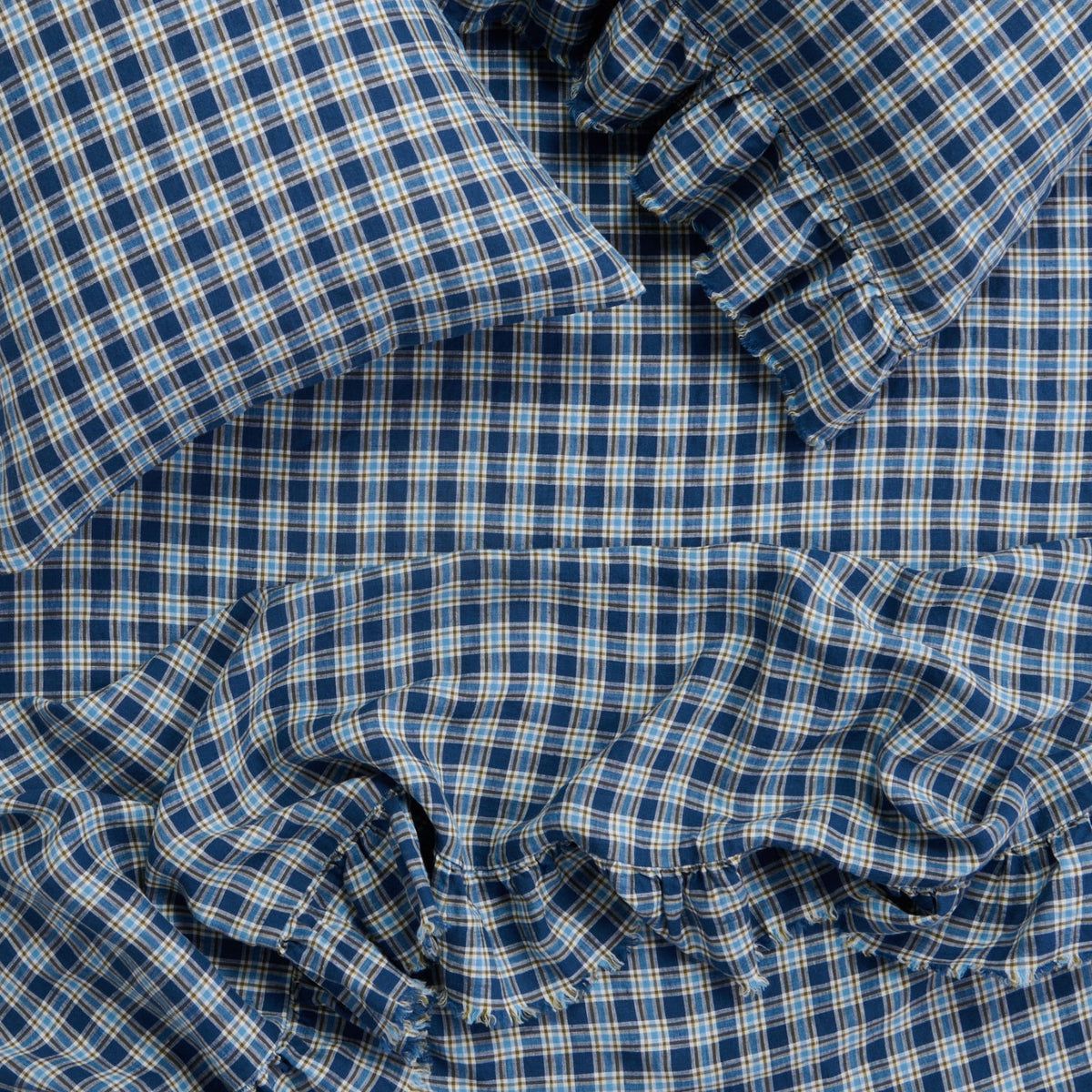 NEW - Addis Check Flat Sheet