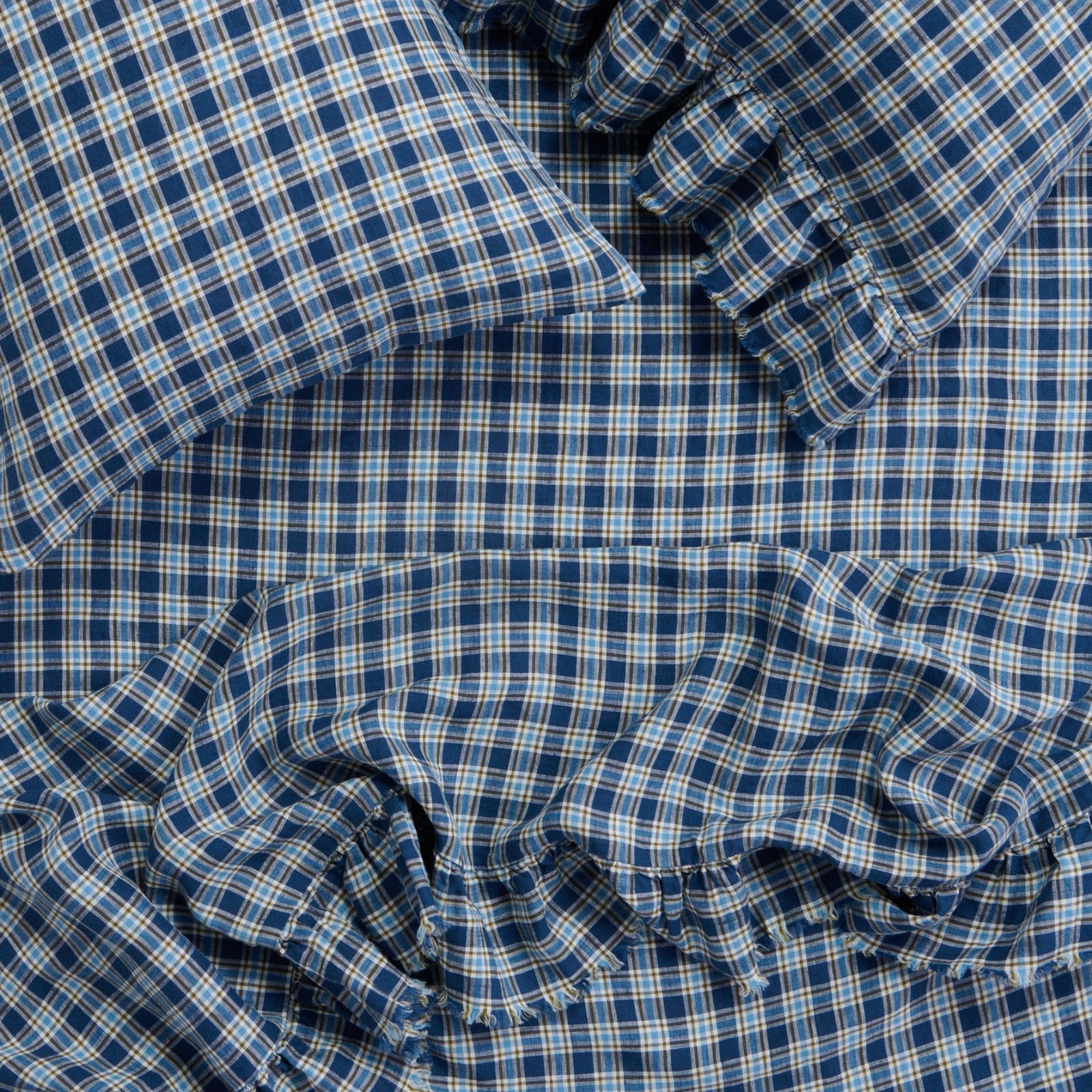 NEW - Addis Check Fitted Sheet