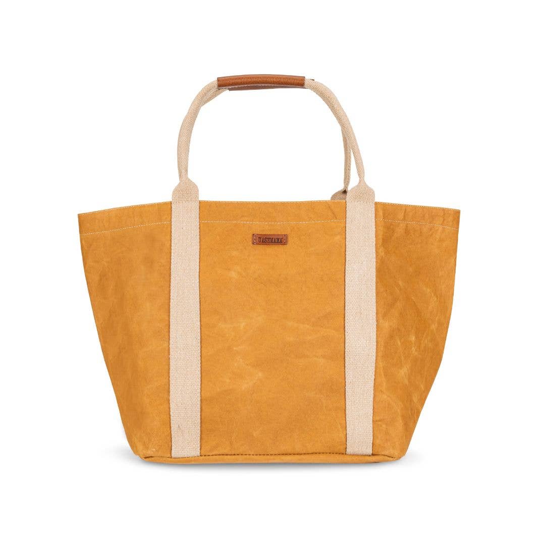 GIULIA CARRYALL TOTE BAG: Mou / Large