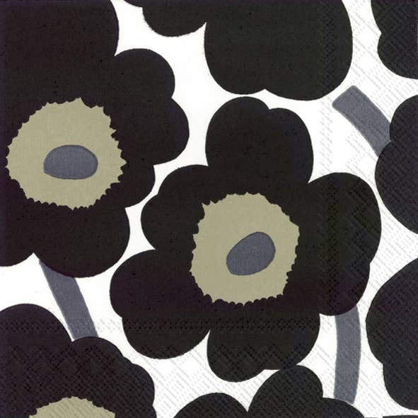 Marimekko - Lunch : UNIKKO white black