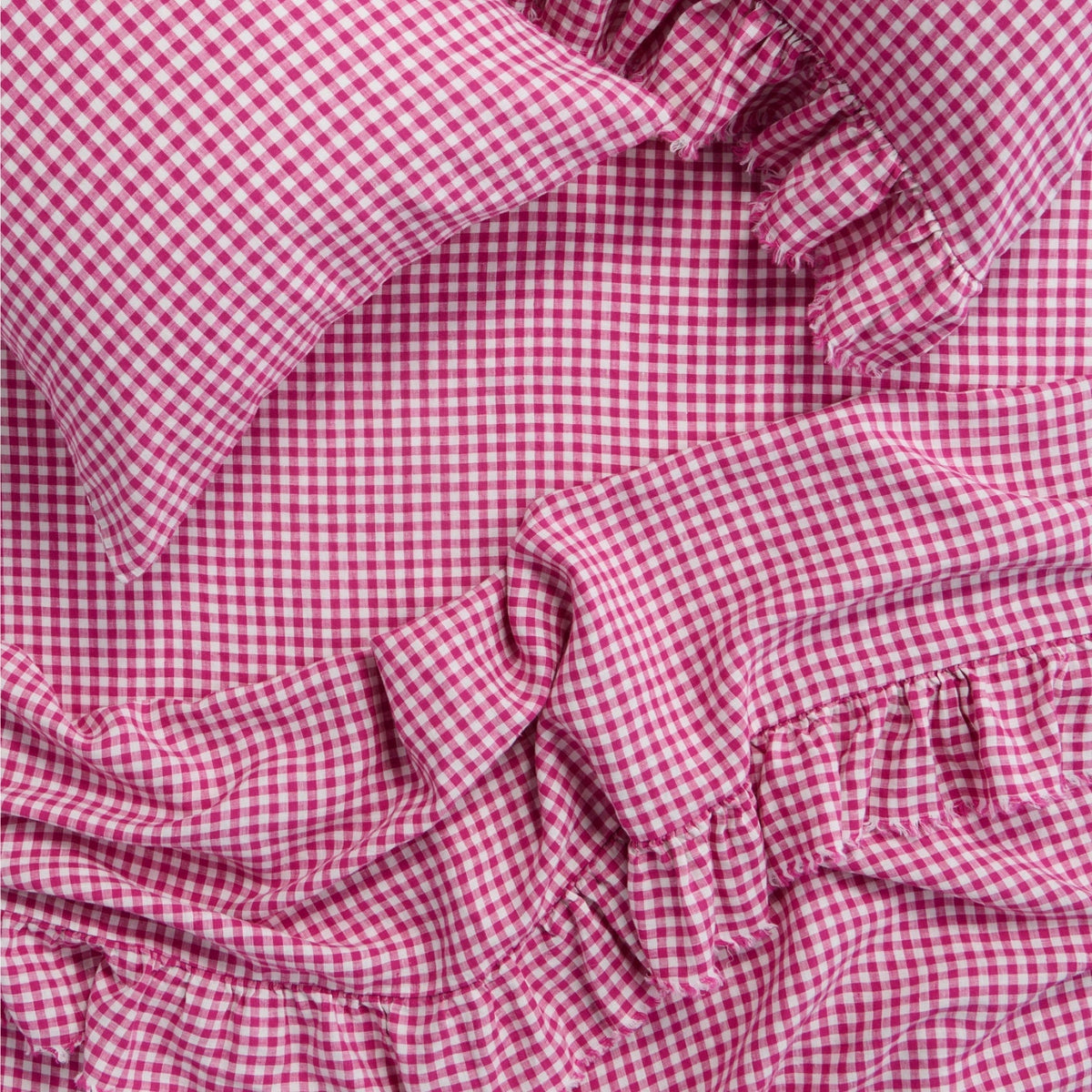 NEW - Johanna Gingham Fitted Sheet
