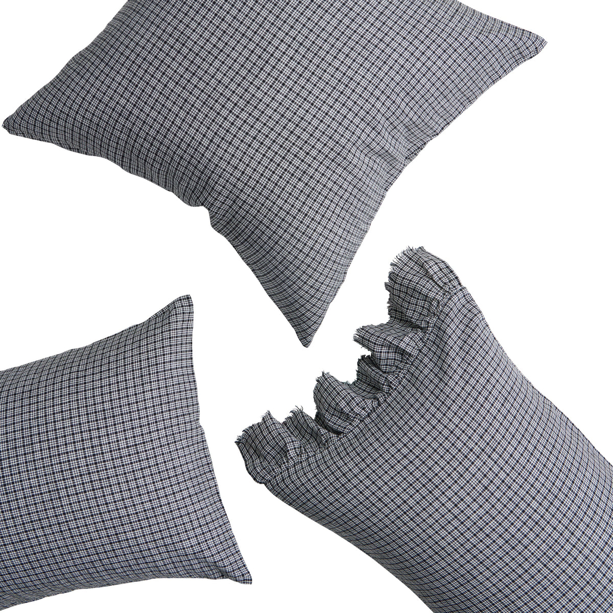 NEW - Pepperberry Check Pillowcase Sets