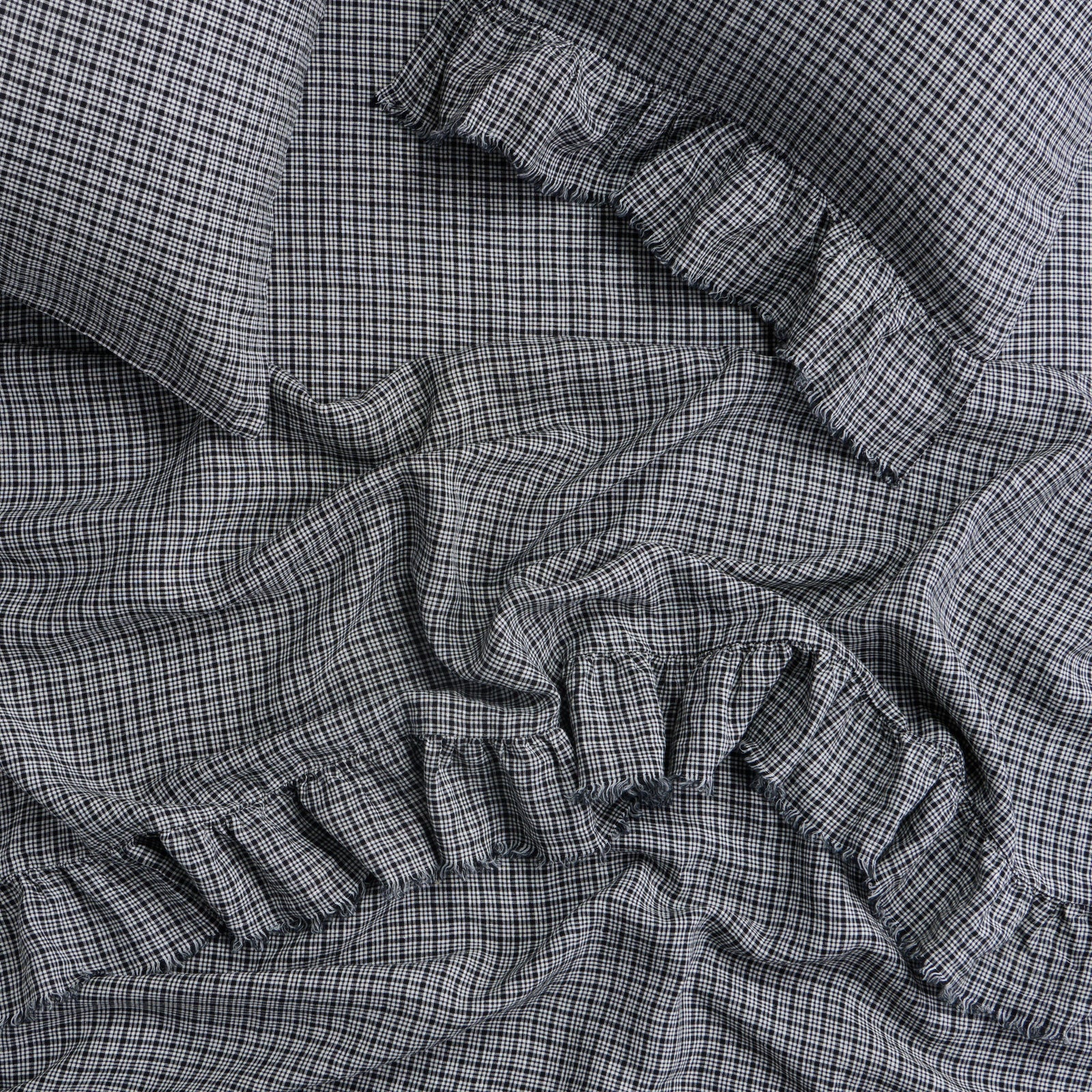 NEW - Pepperberry Check Fitted Sheet