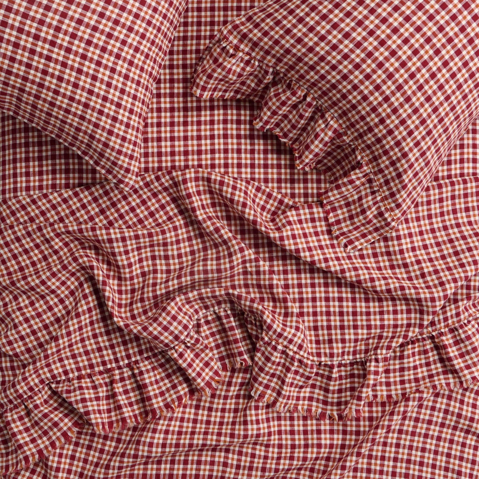 NEW - Grevillea Check Fitted Sheet