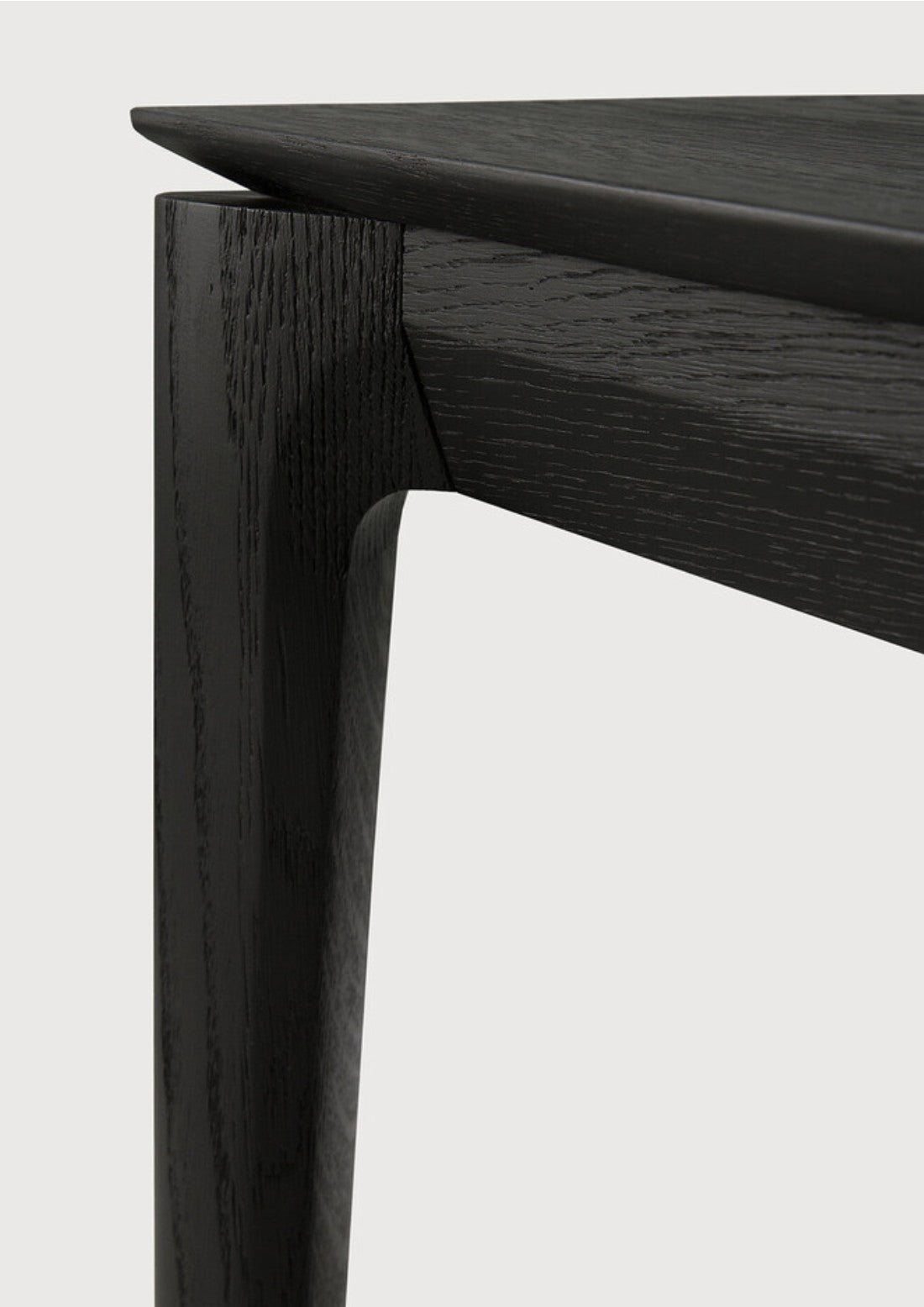 Bok dining table - OAK BLACK