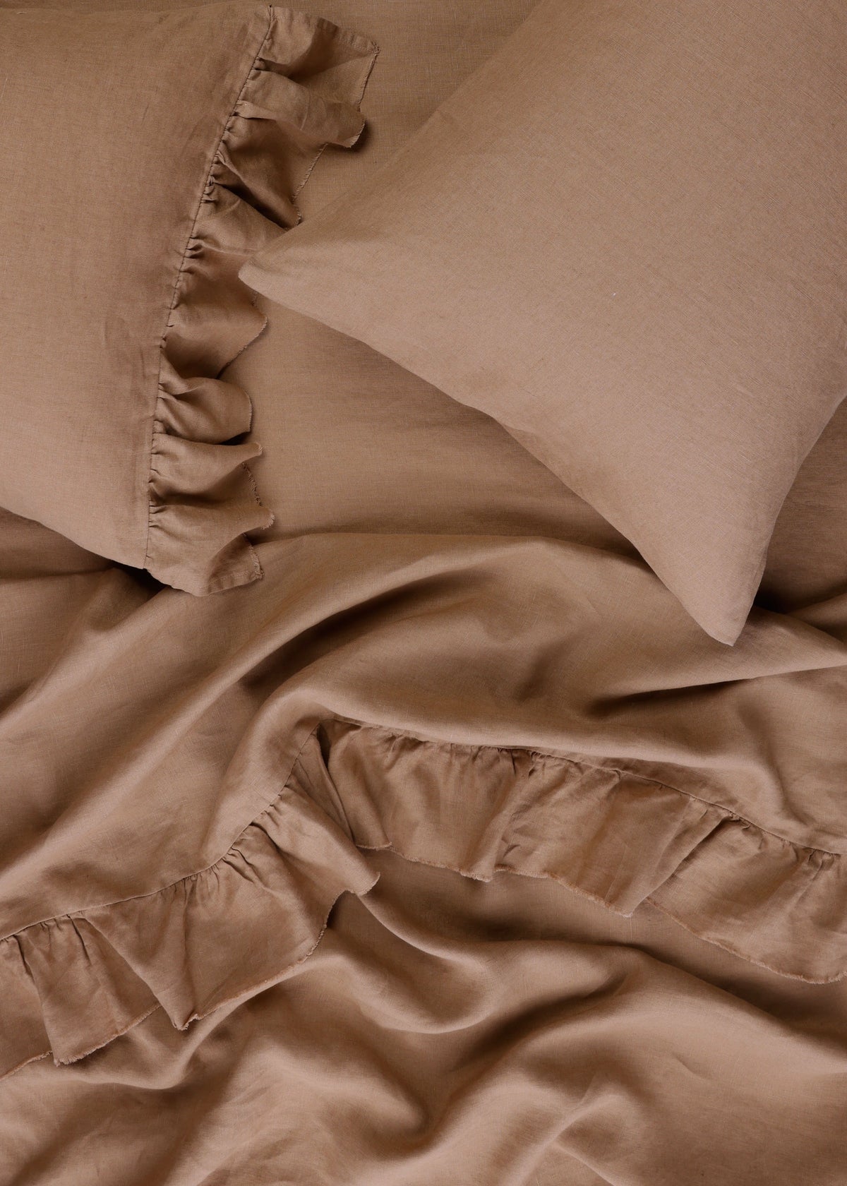 NEW - Latte Fitted Sheet
