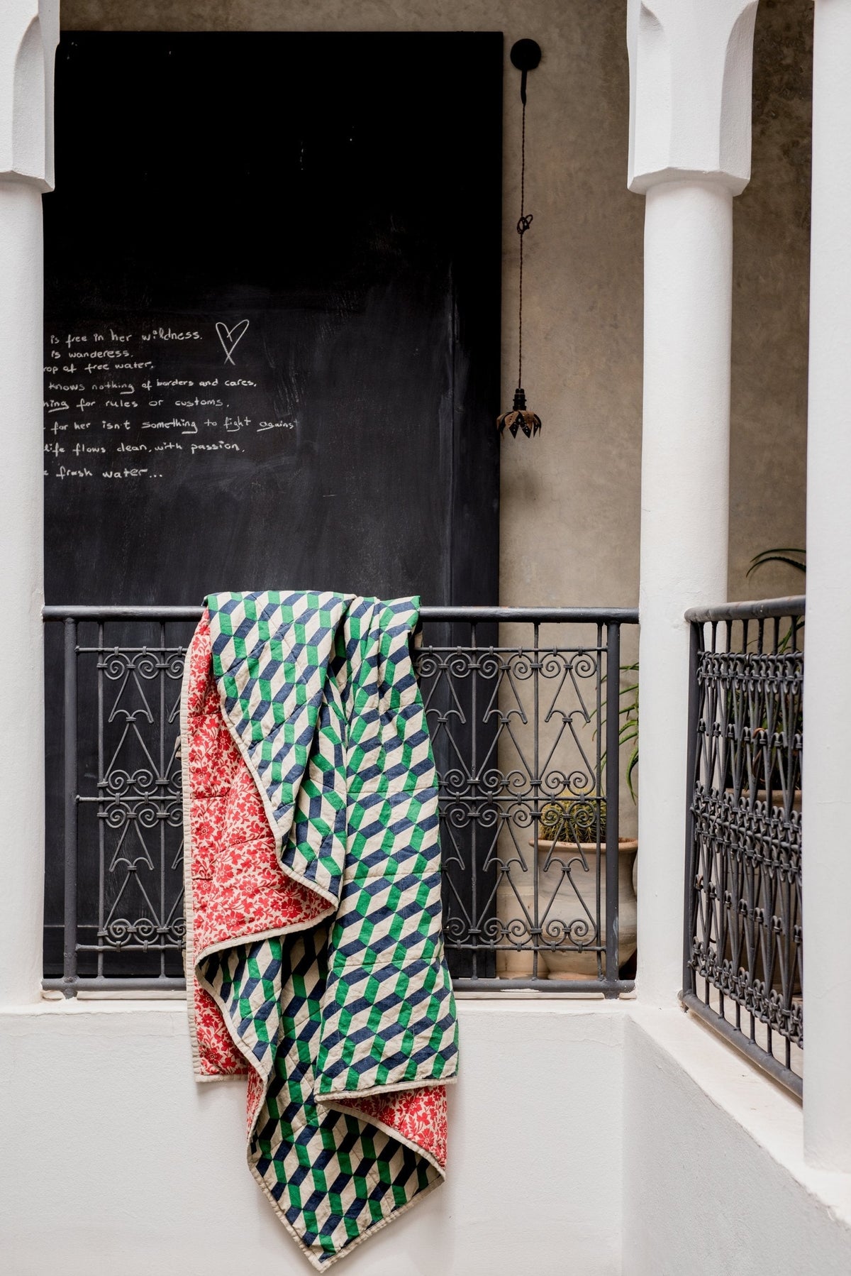 Marrakech x Palermo Double Sided Quilt