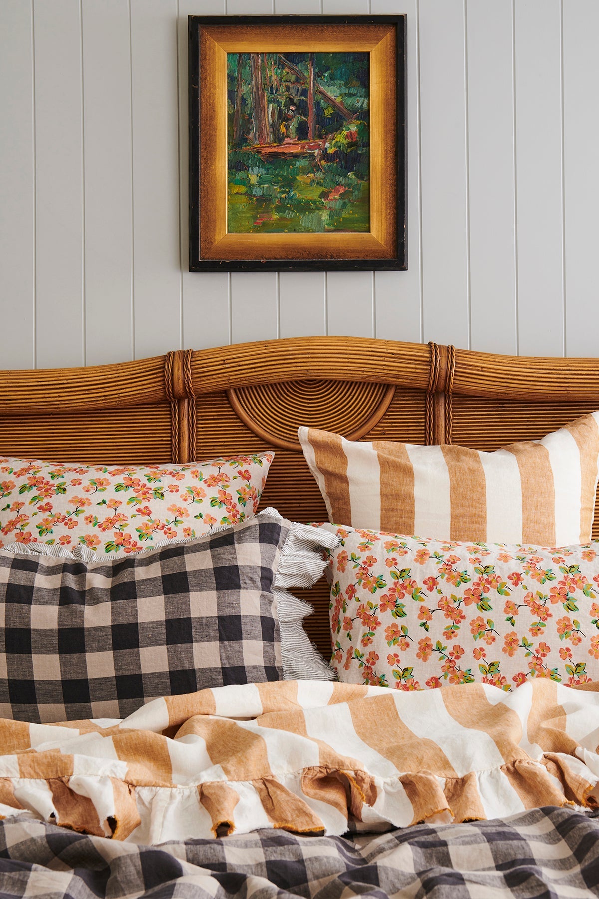Turmeric Stripe Pillowcase Sets