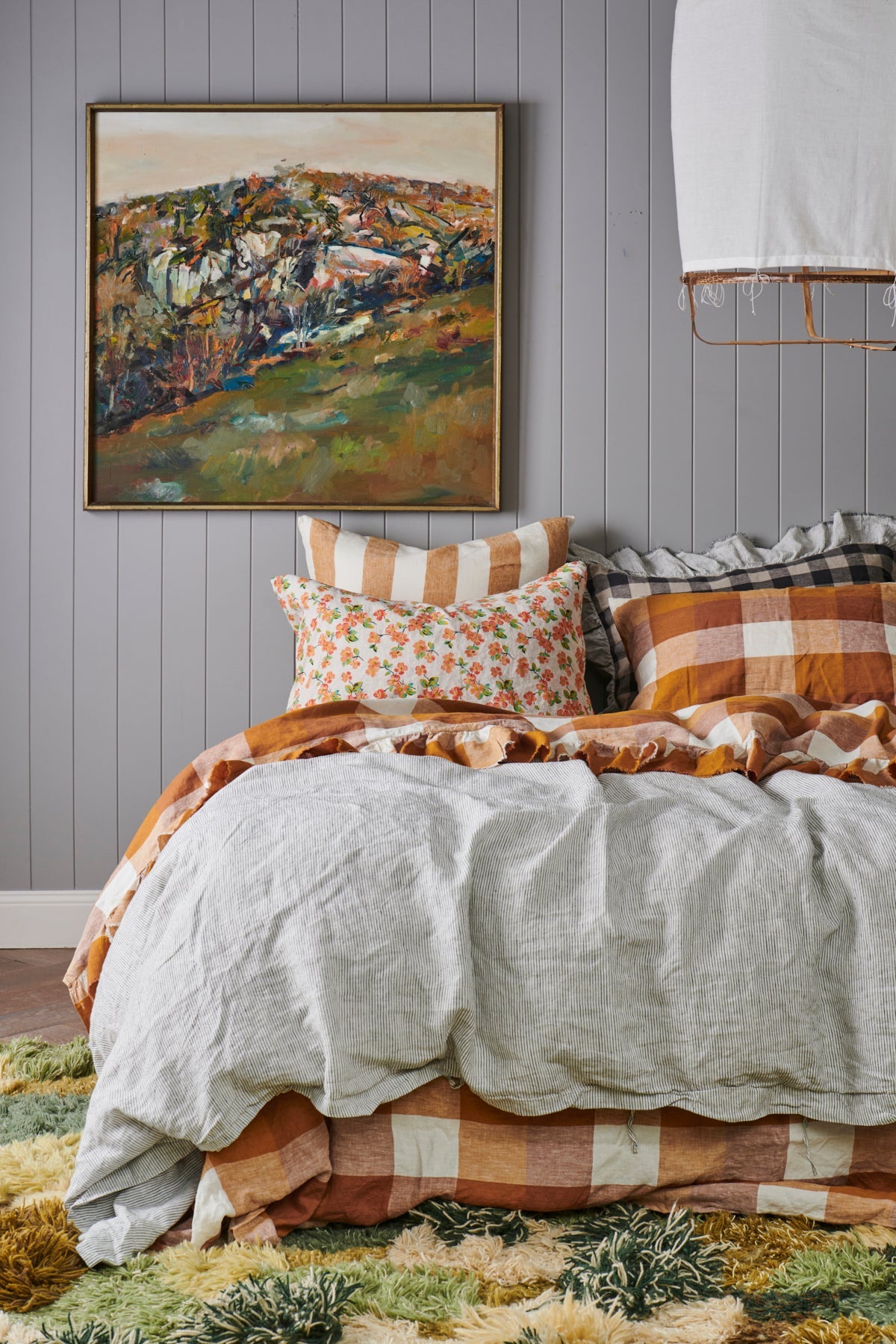 Turmeric Stripe Pillowcase Sets