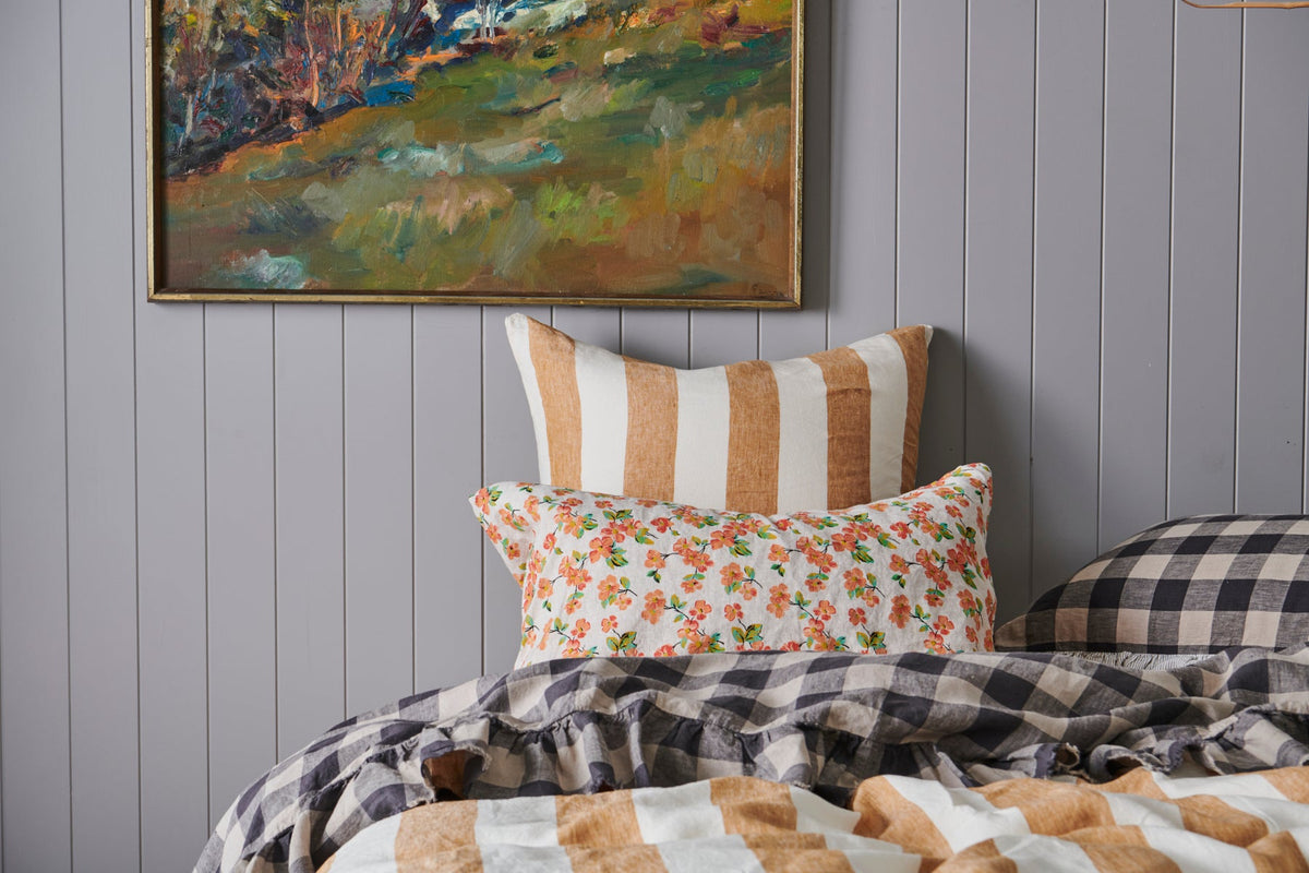 Turmeric Stripe Pillowcase Sets