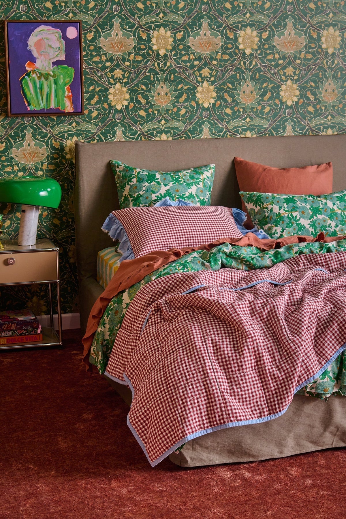 Joan Floral Duvet Cover