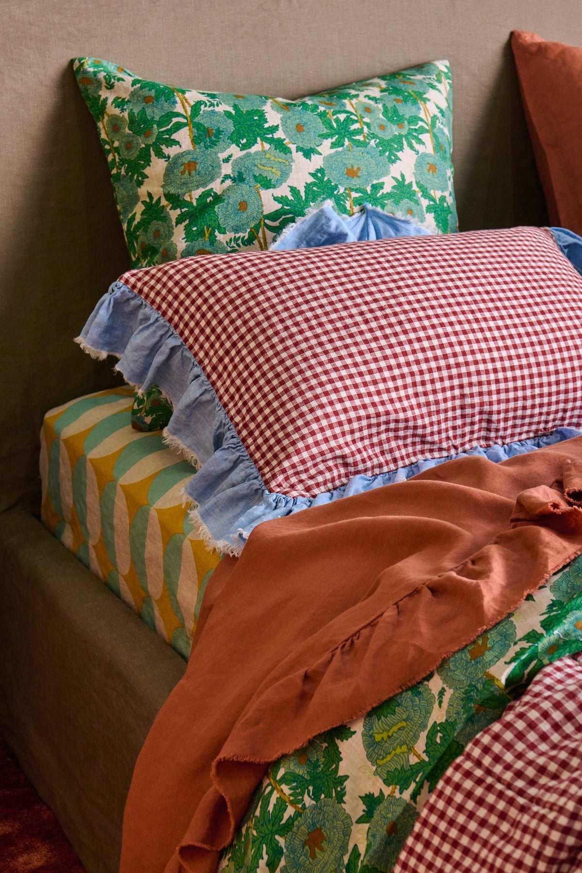 Joan Floral Pillowcase Sets