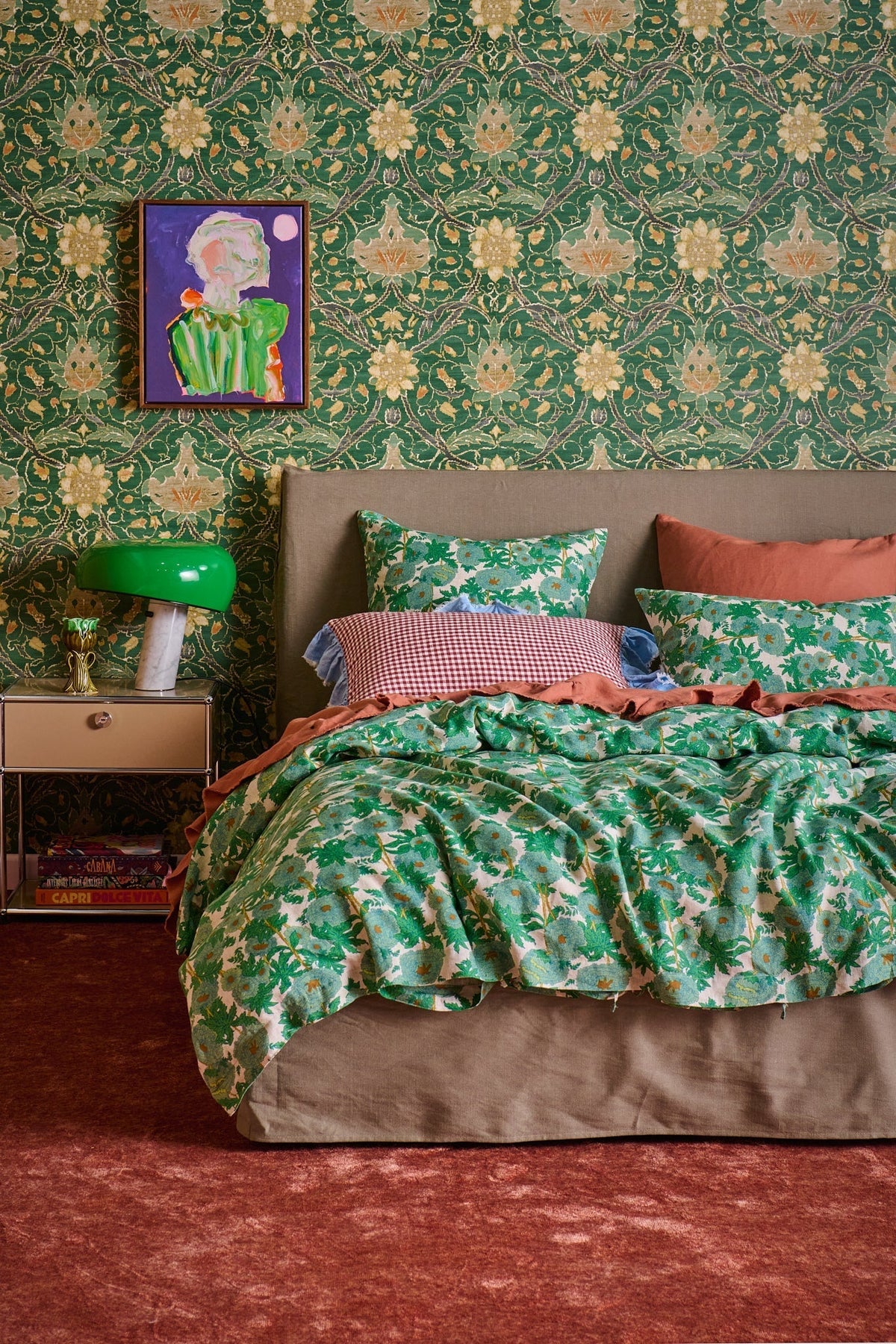 Joan Floral Duvet Cover