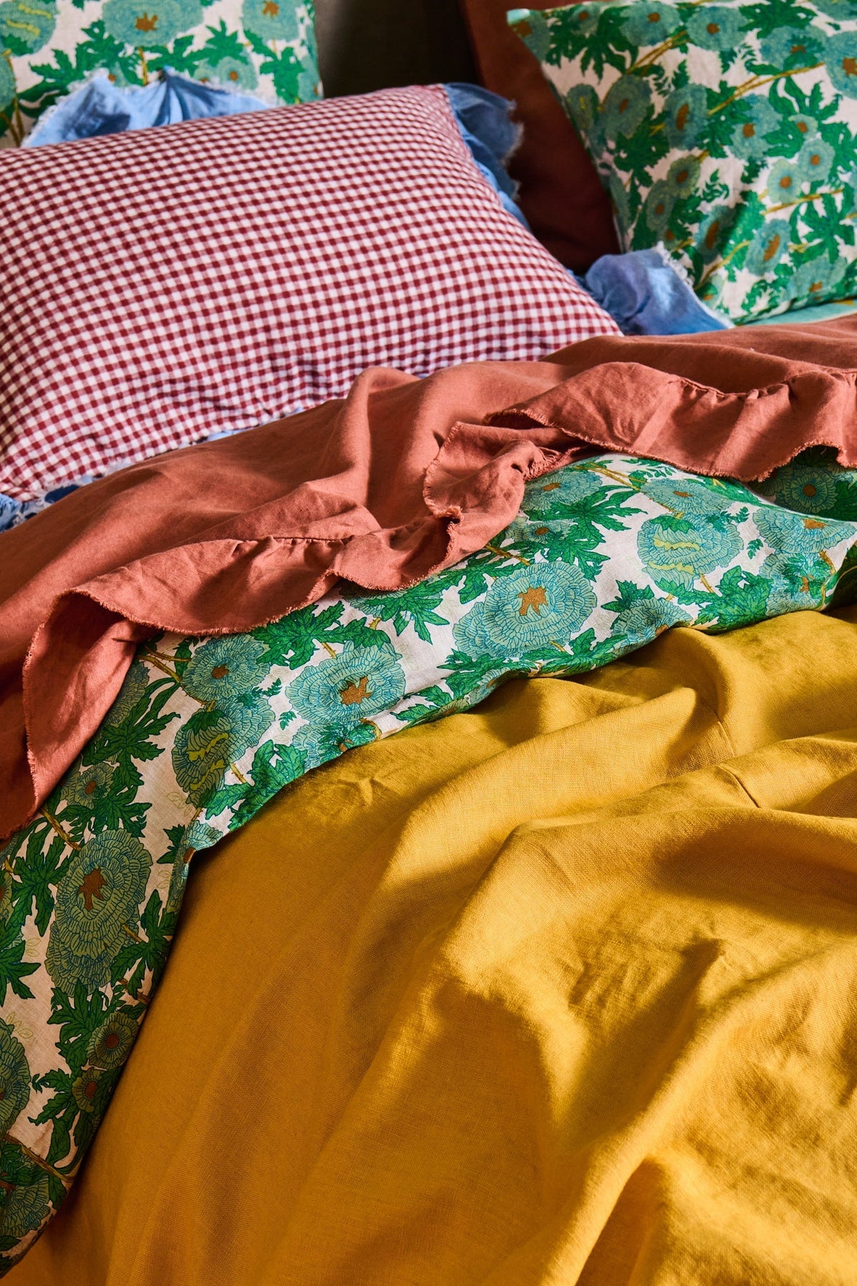 Joan Floral Pillowcase Sets
