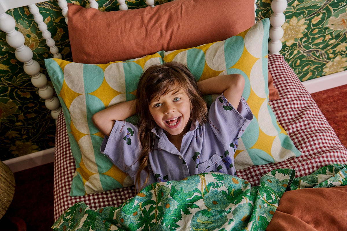 Joan Floral Flat Sheet