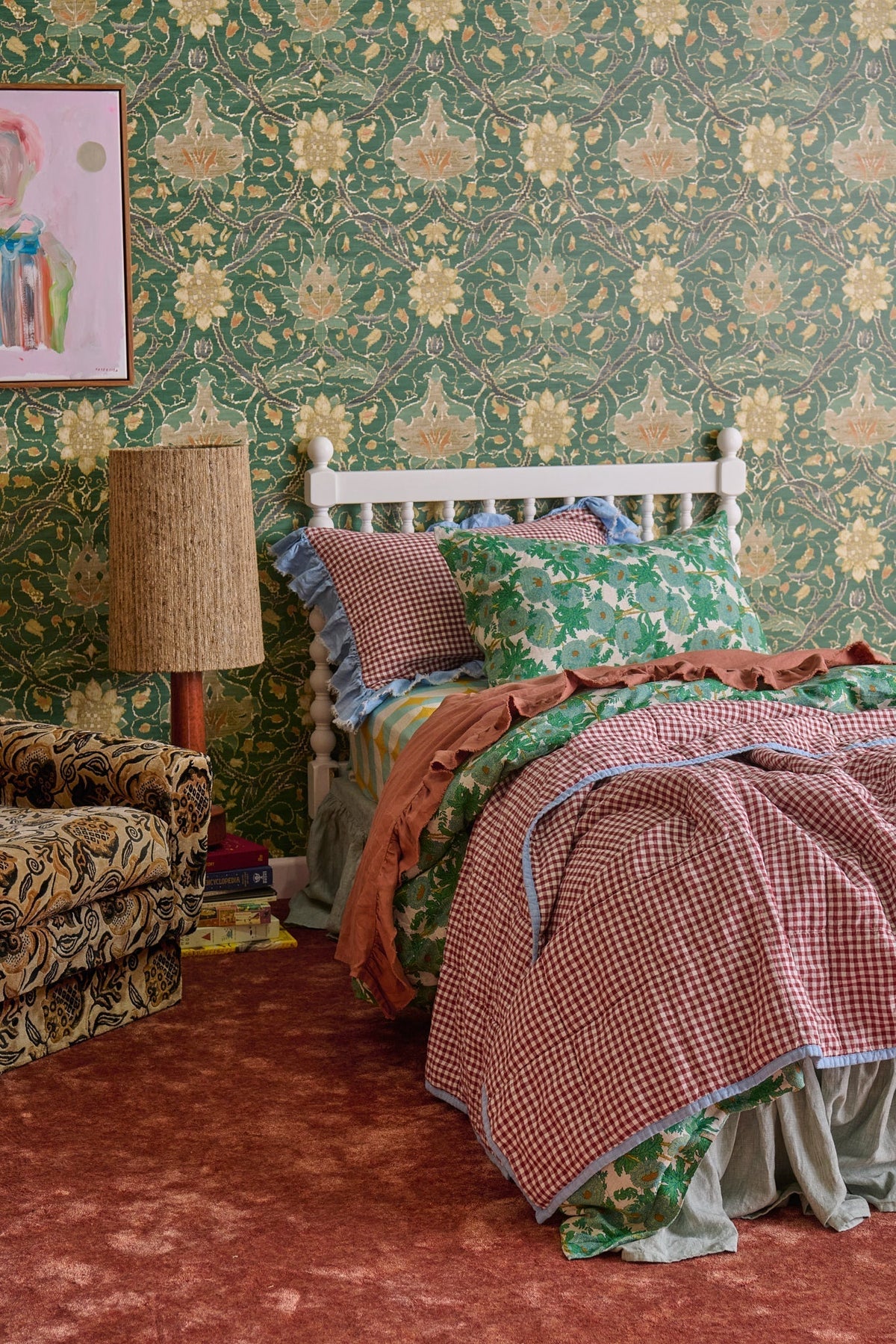 Joan Floral Duvet Cover