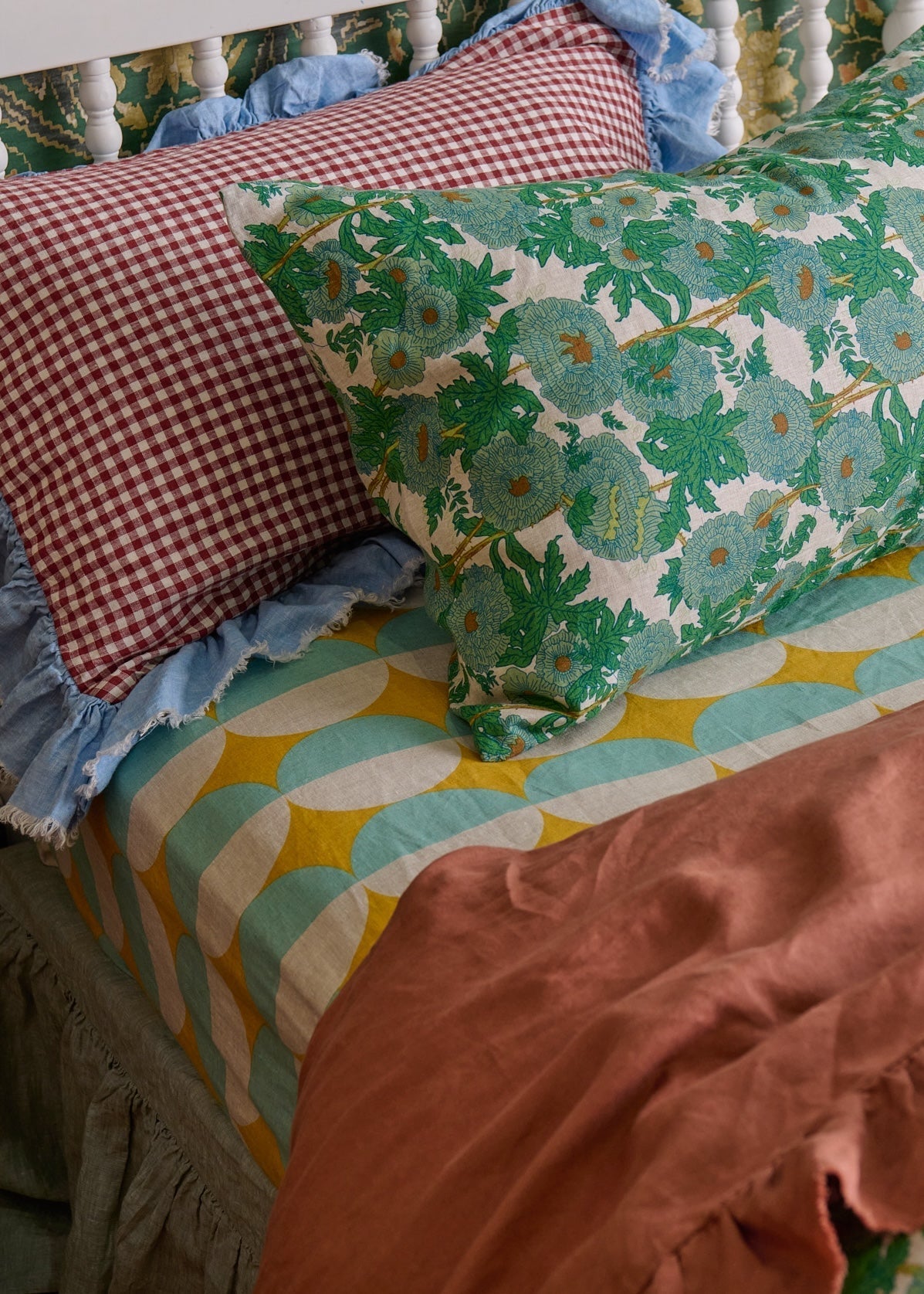 Joan Floral Pillowcase Sets
