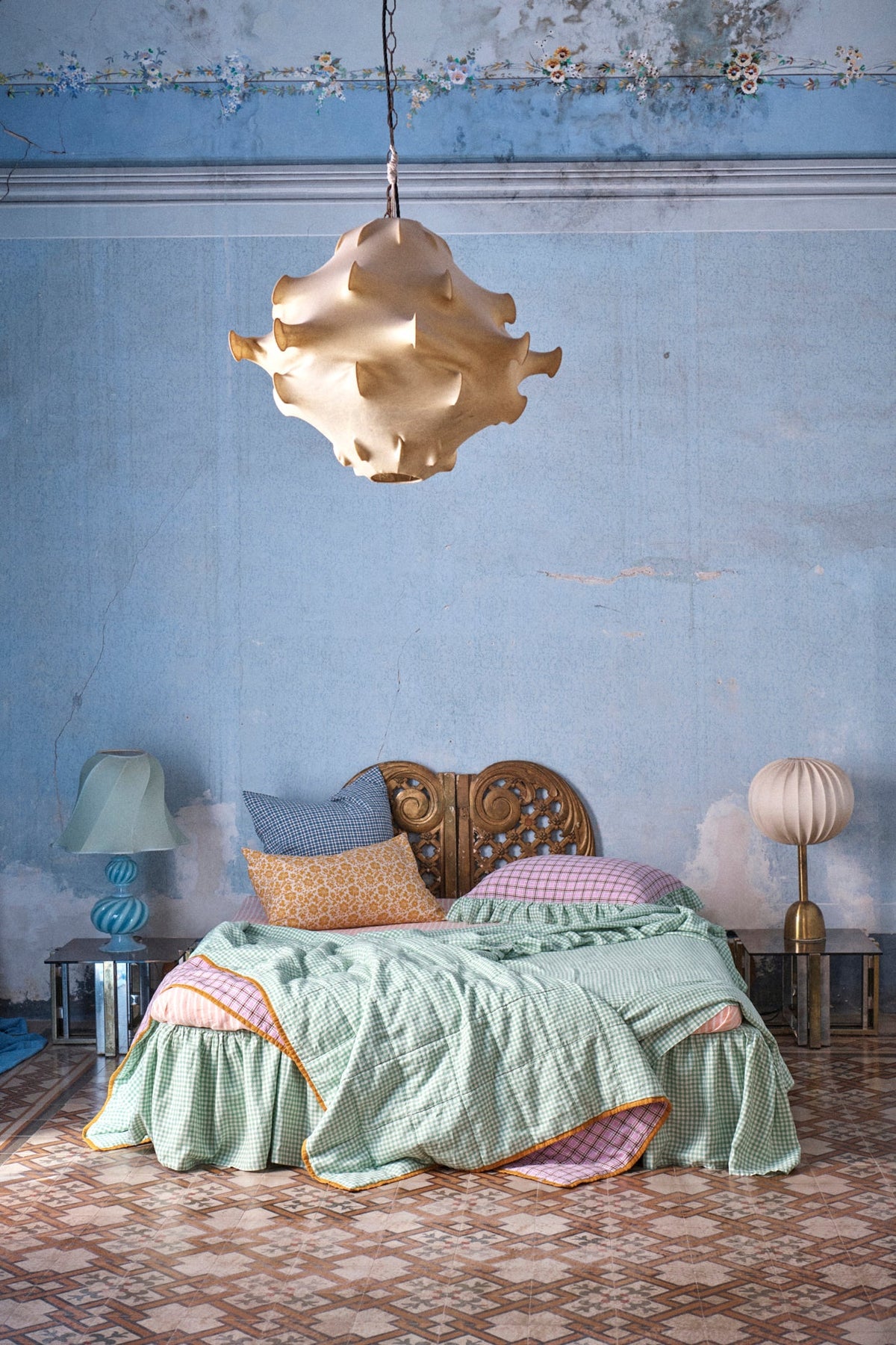 Pesca Stripe Fitted Sheet