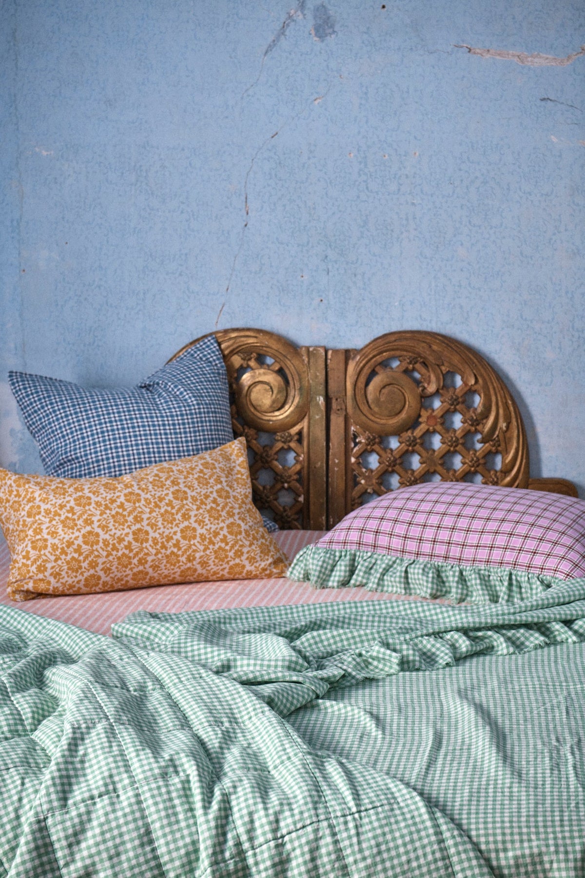 Pesca Stripe Fitted Sheet