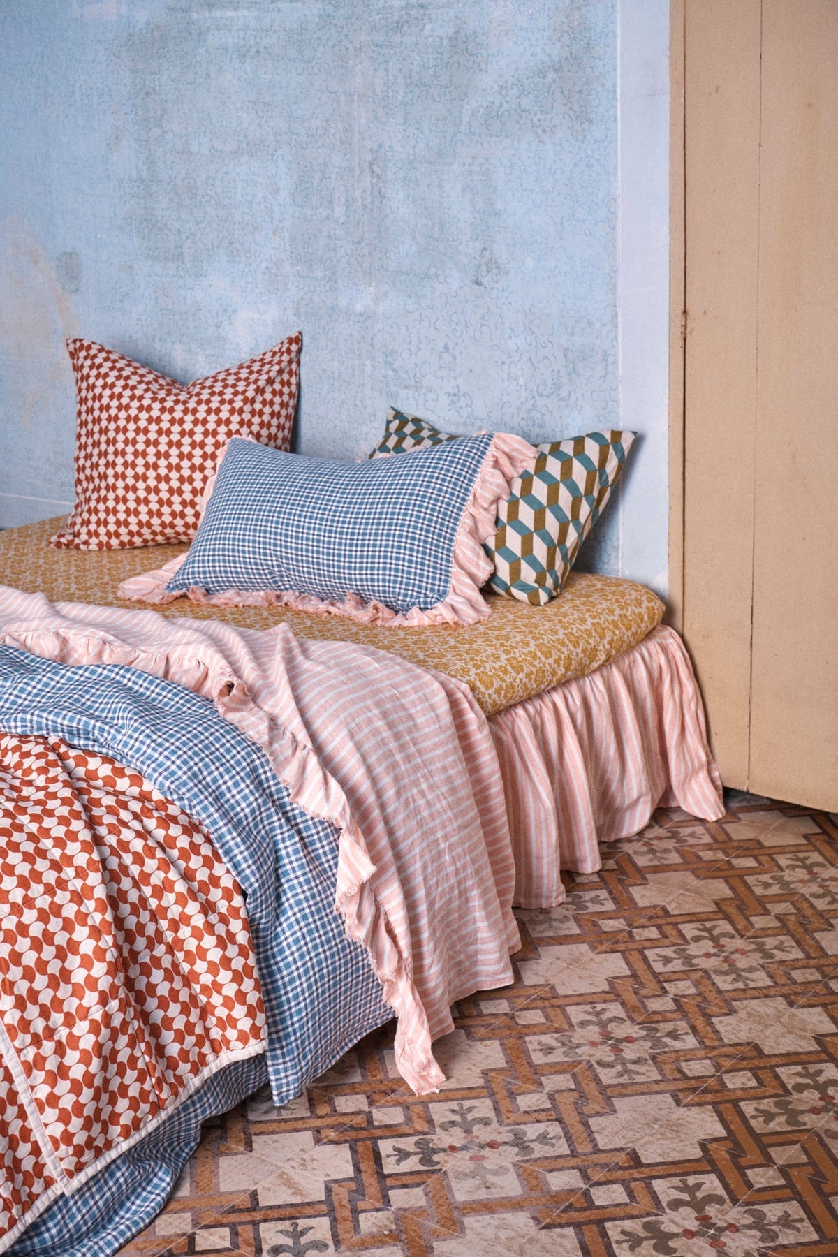 Cefalù Check Duvet Cover