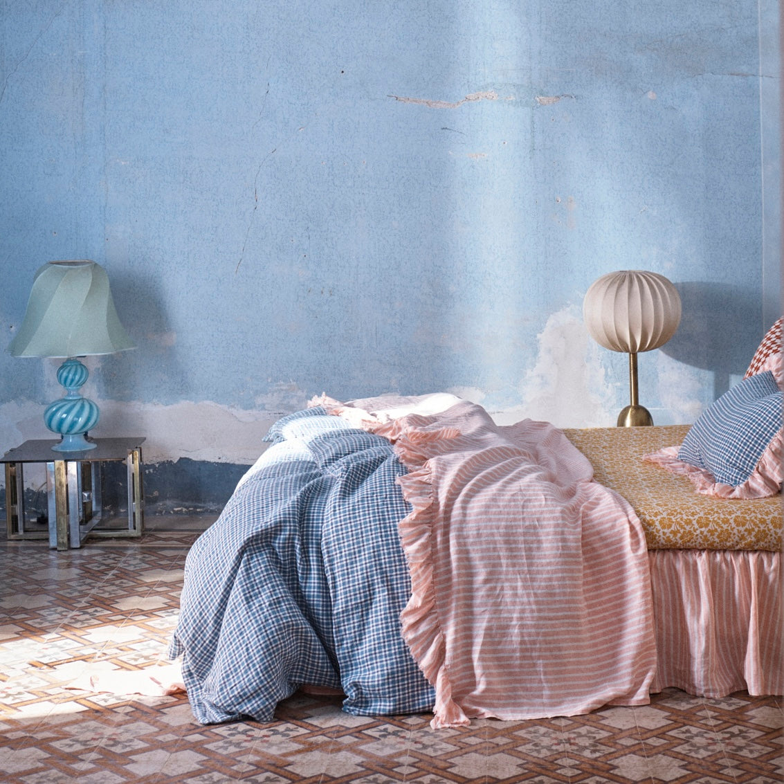 Cefalù Check Duvet Cover