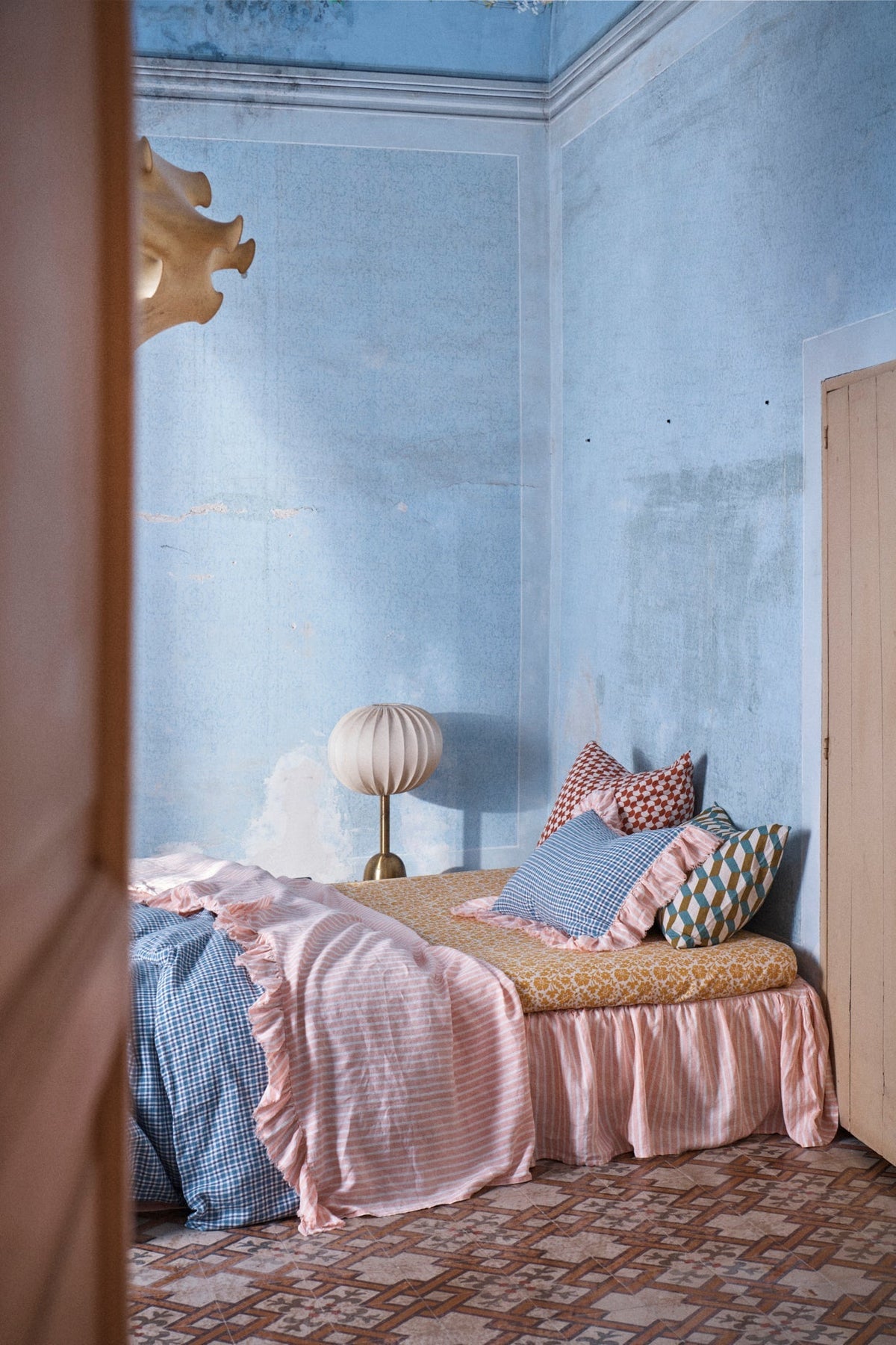 Cefalù Check Duvet Cover