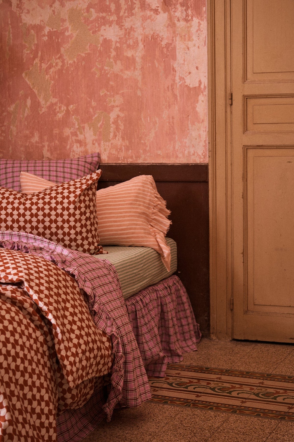 Marmelatta Check Pillowcase Sets