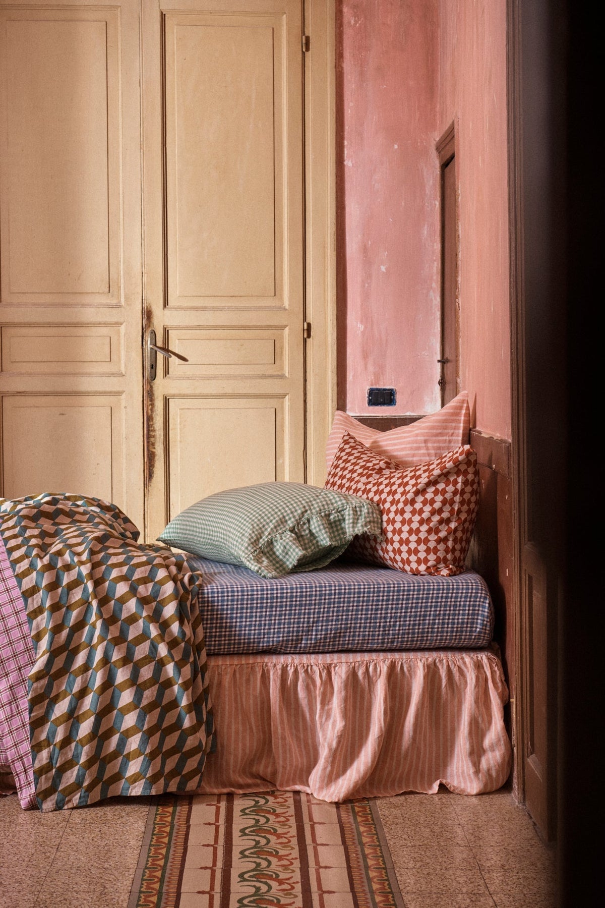 Fresco Gingham Pillowcase Sets