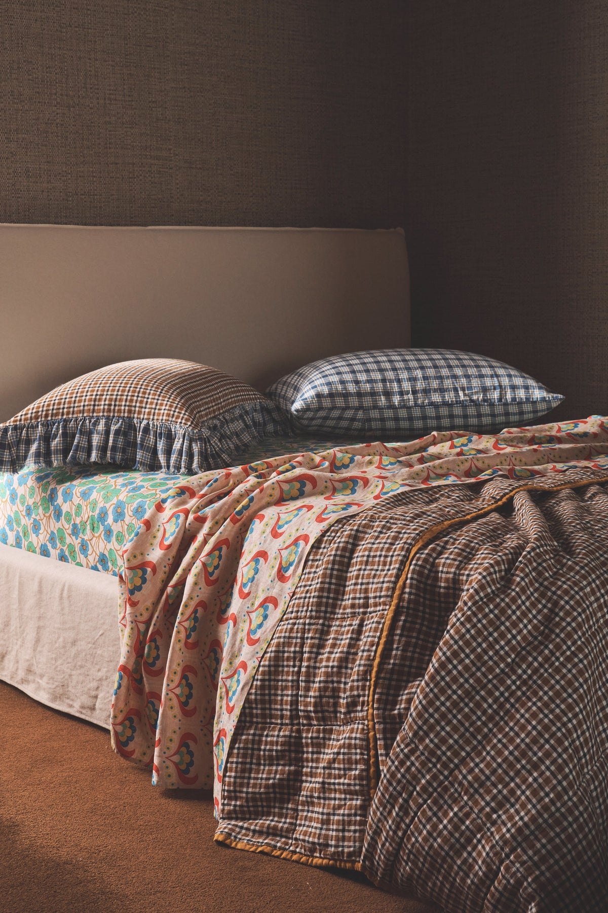 NEW - Bells Floral Flat Sheet