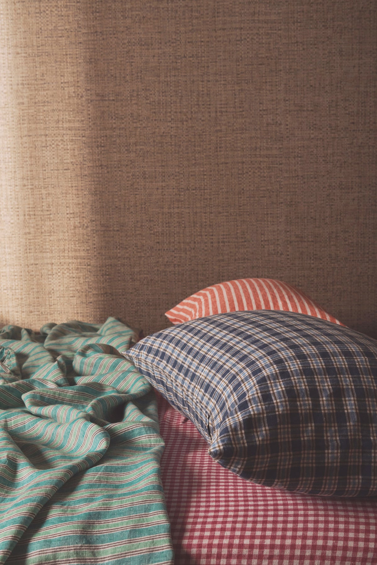 NEW - Johanna Gingham Fitted Sheet