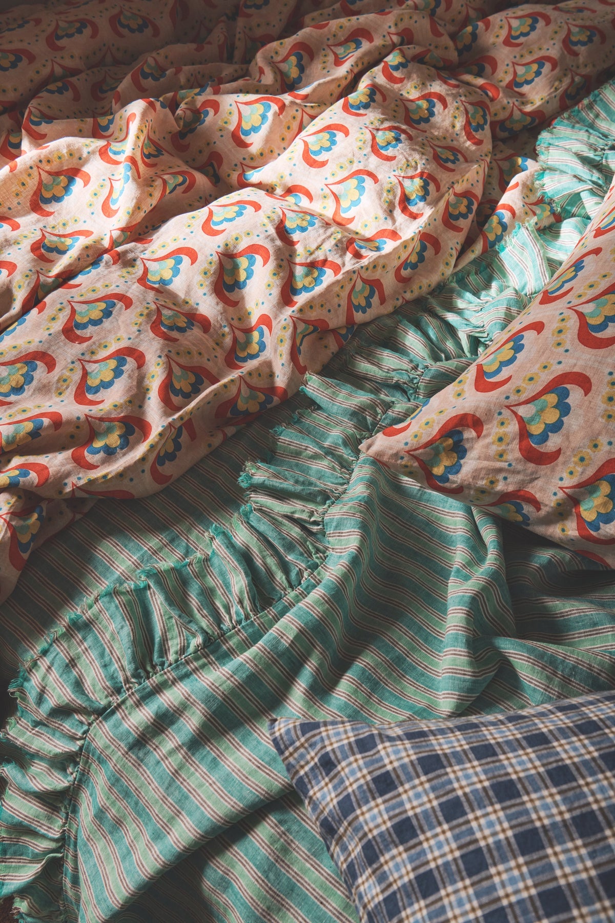 NEW - Gidget Stripe Flat Sheet