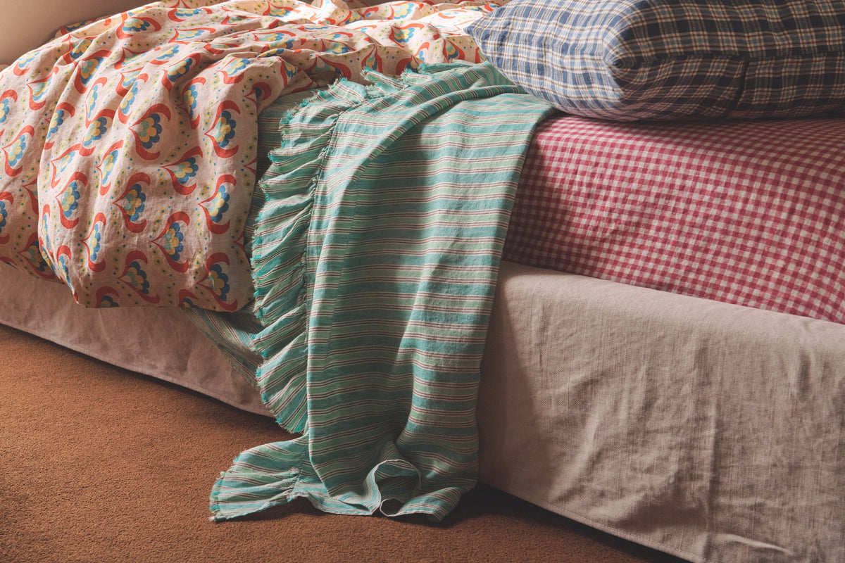 NEW - Gidget Stripe Flat Sheet