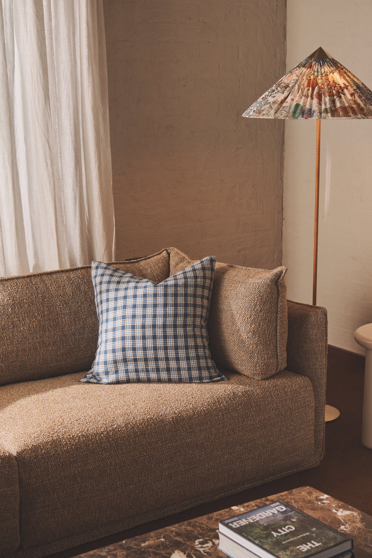 NEW - Addis Check Cushion