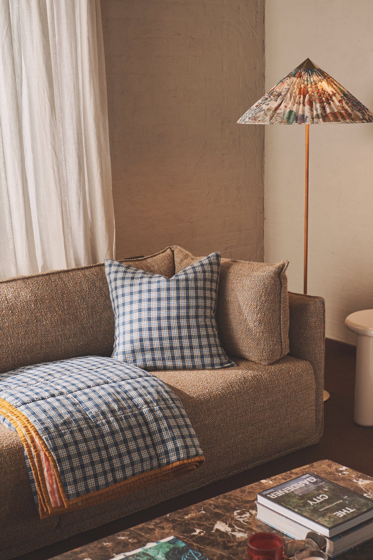 NEW - Addis Check Cushion