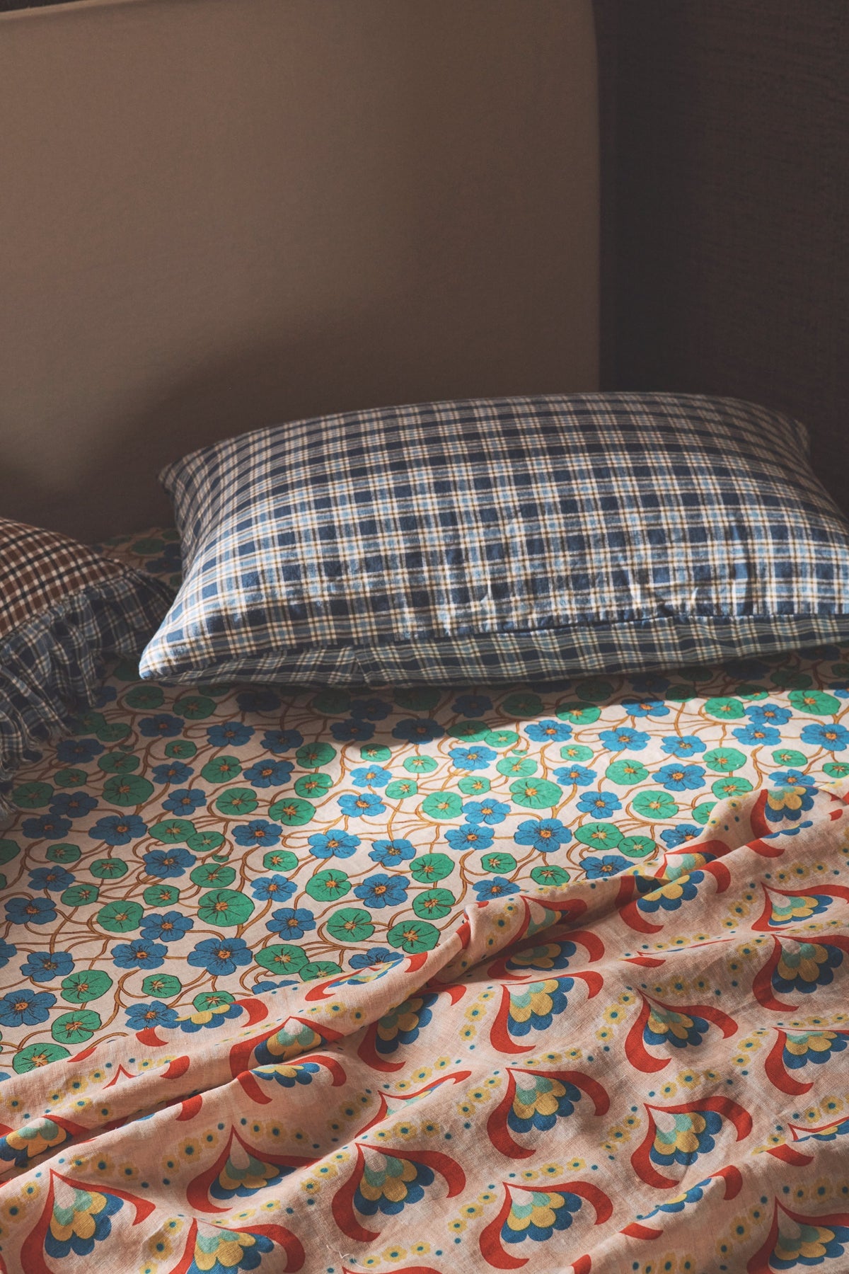 NEW - Addis Check Pillowcase Sets