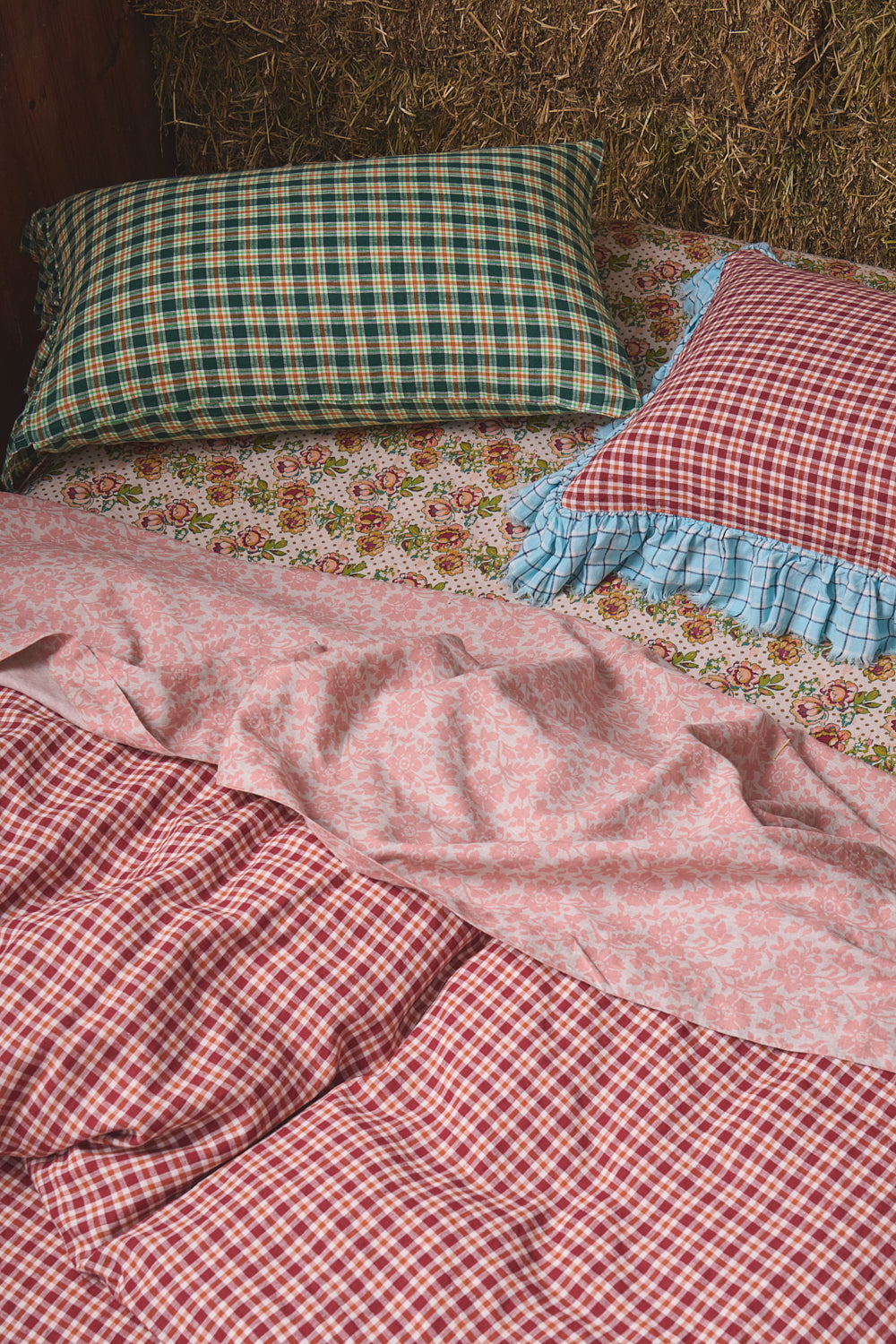NEW - Grevillea Check Duvet Cover