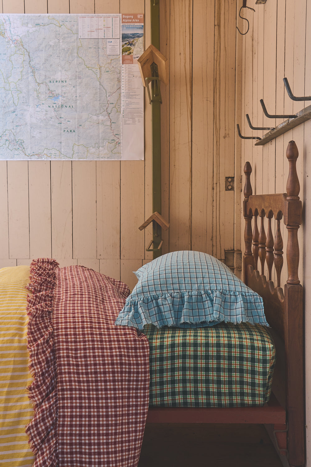 NEW - Fairywren Check Pillowcase Sets