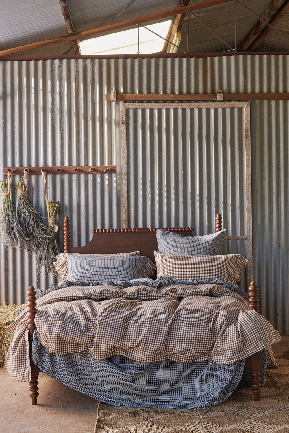 NEW - Pepperberry Check Pillowcase Sets