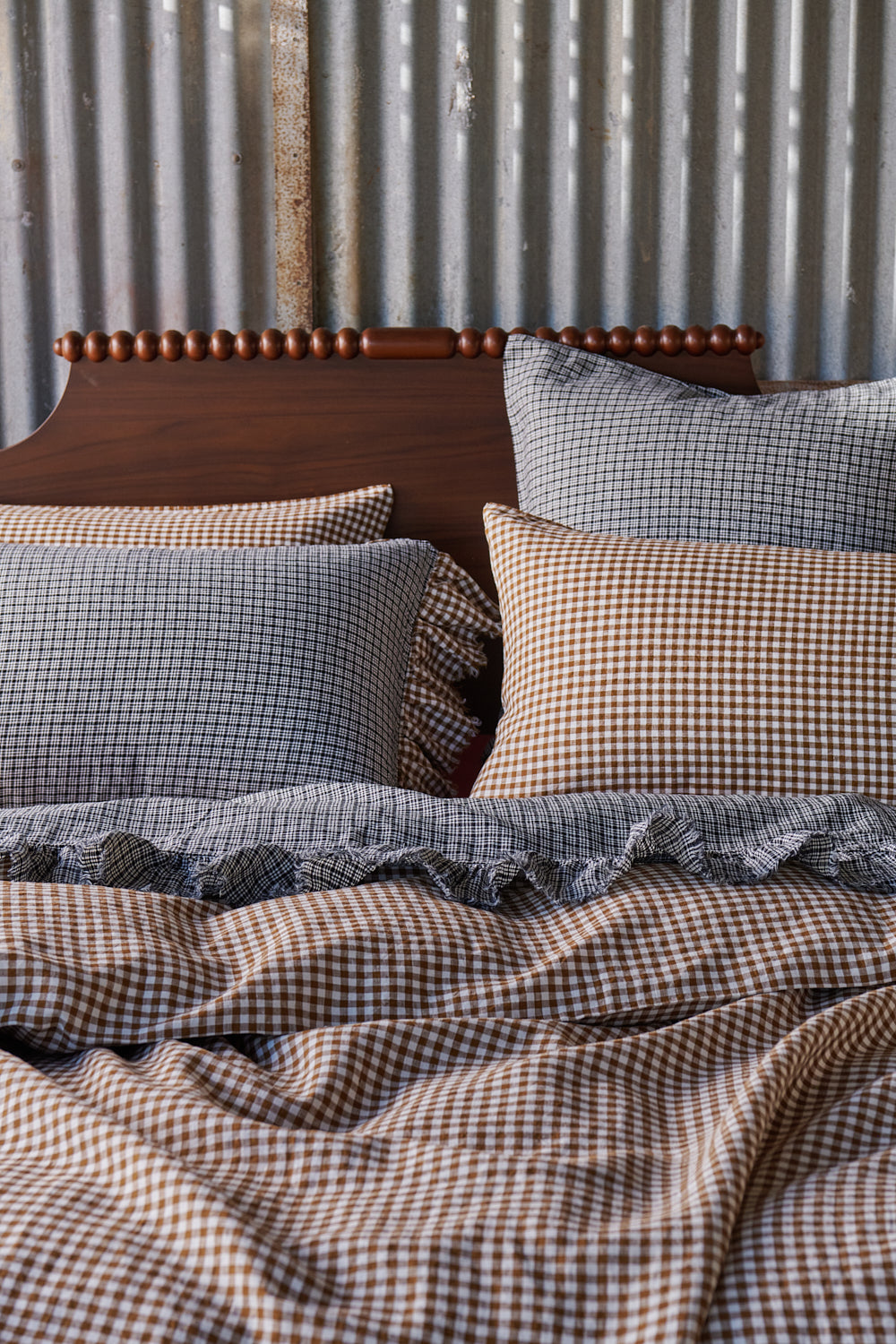 NEW - Pepperberry Check Pillowcase Sets