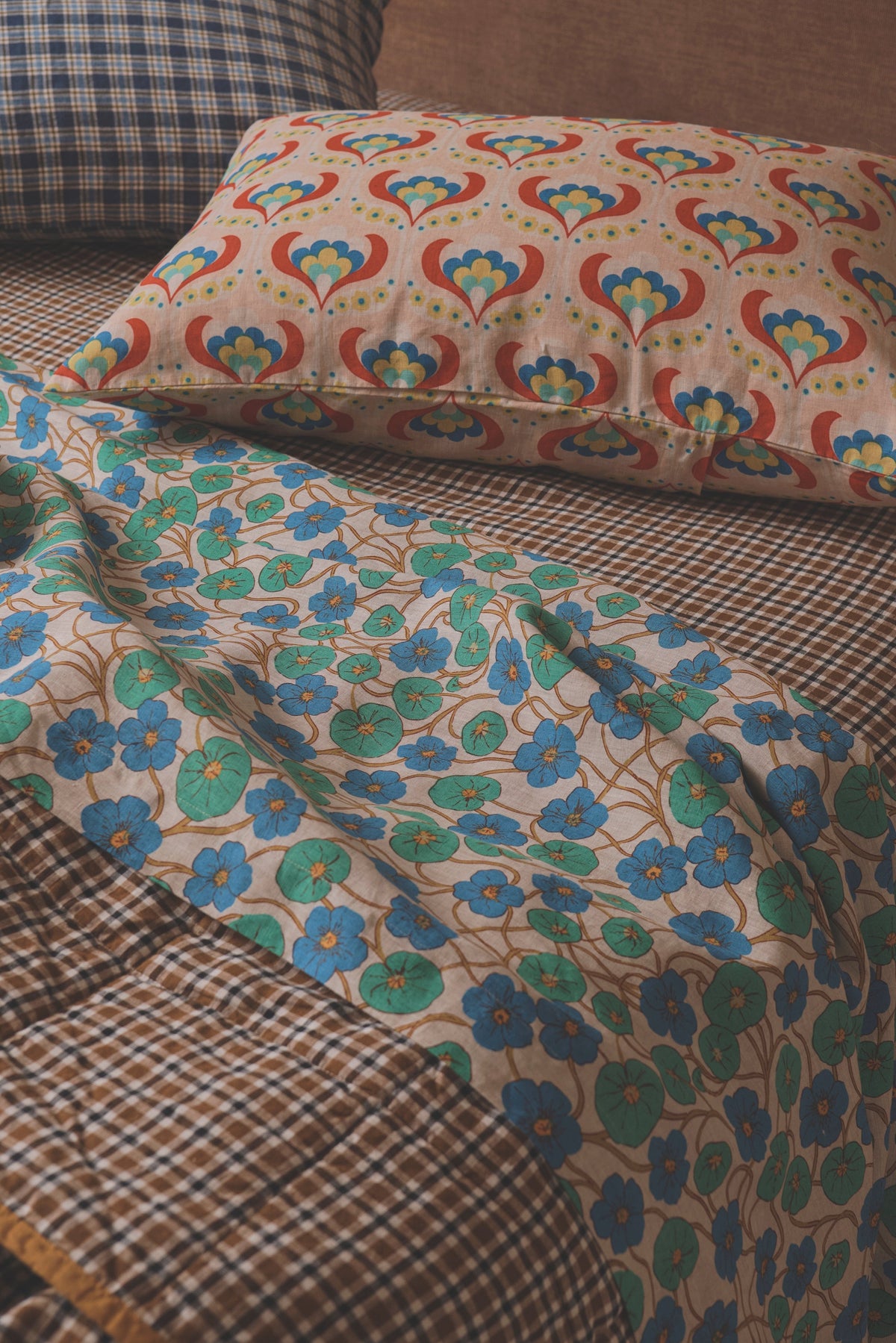 NEW - Winki Floral Flat Sheet