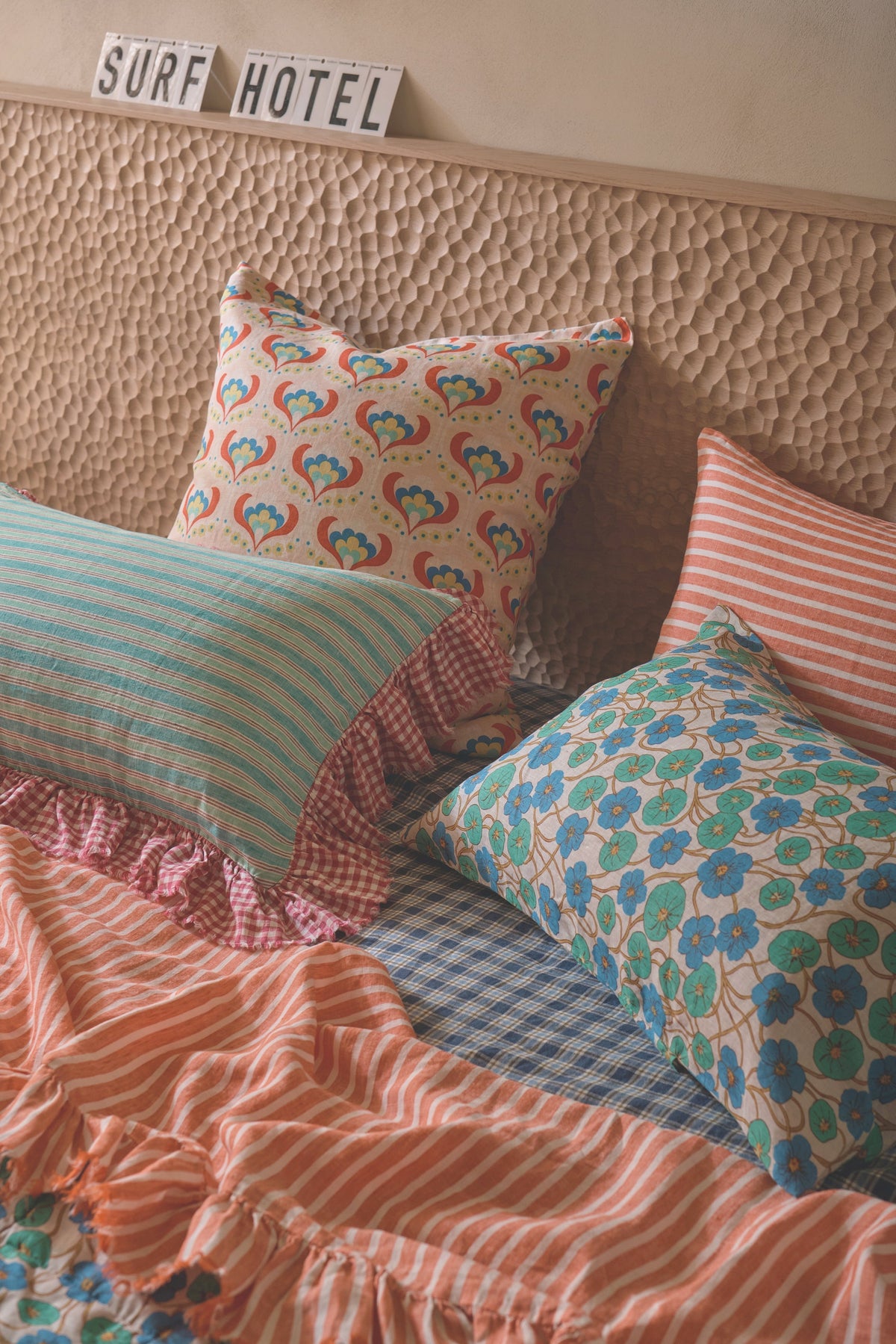 NEW - Southside Stripe Flat Sheet
