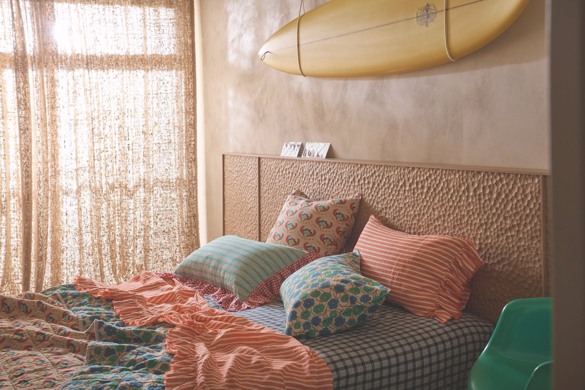 NEW - Southside Stripe Flat Sheet