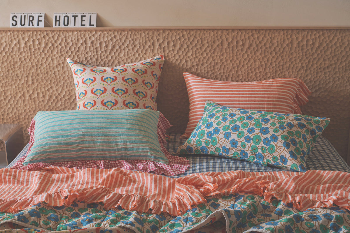 NEW - Southside Stripe Flat Sheet