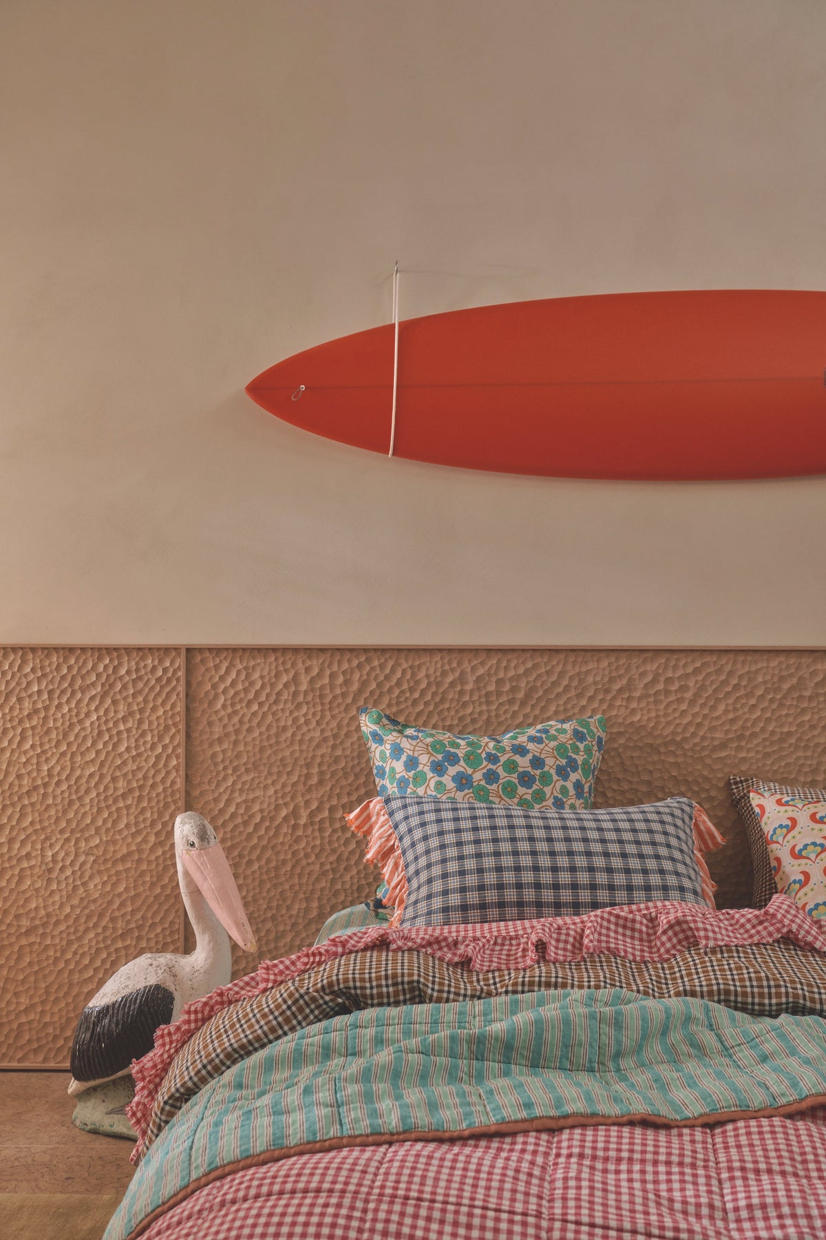 NEW - Sparrows Check Duvet Cover